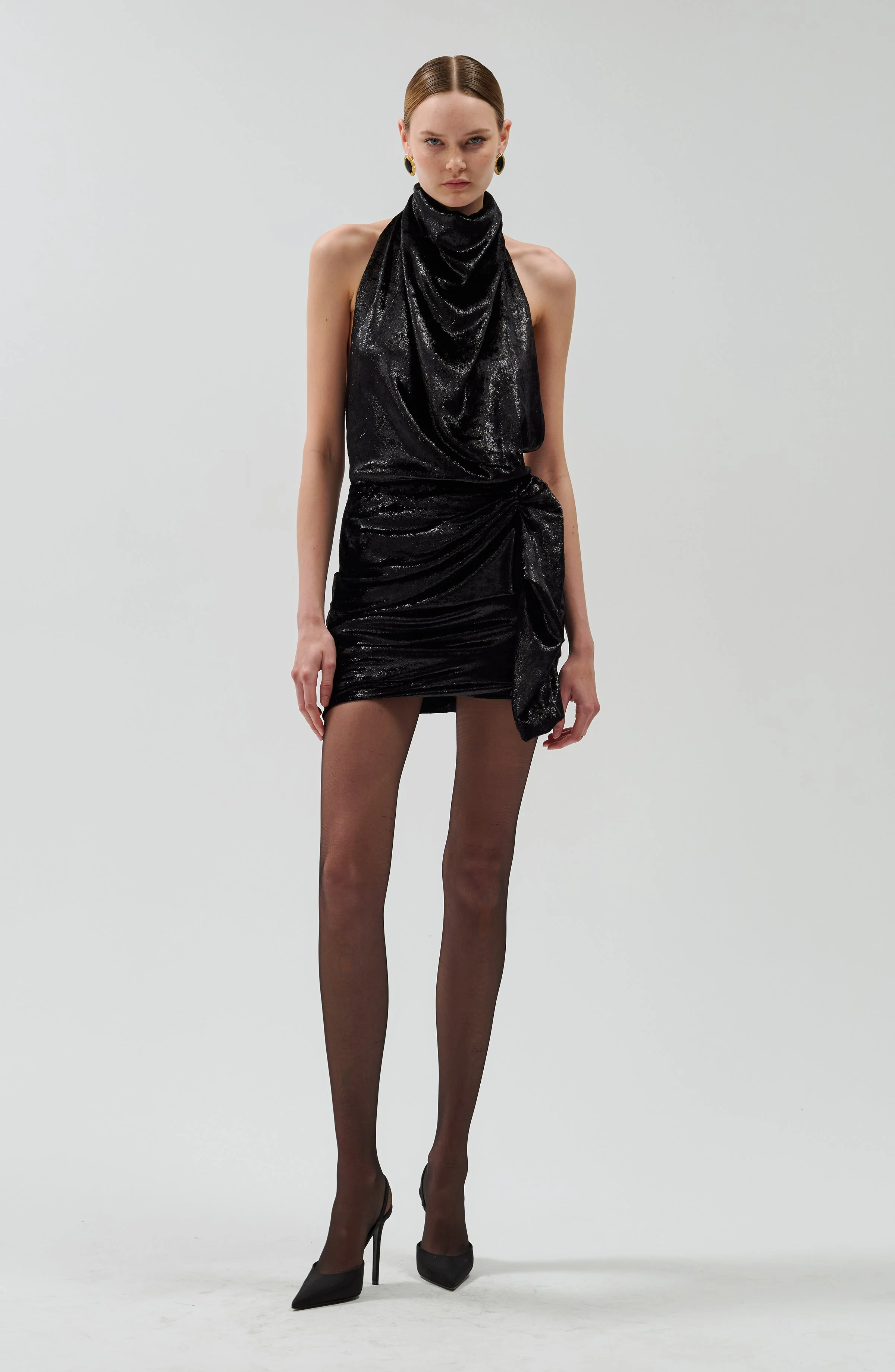 Selene Dress | Black - Image 2