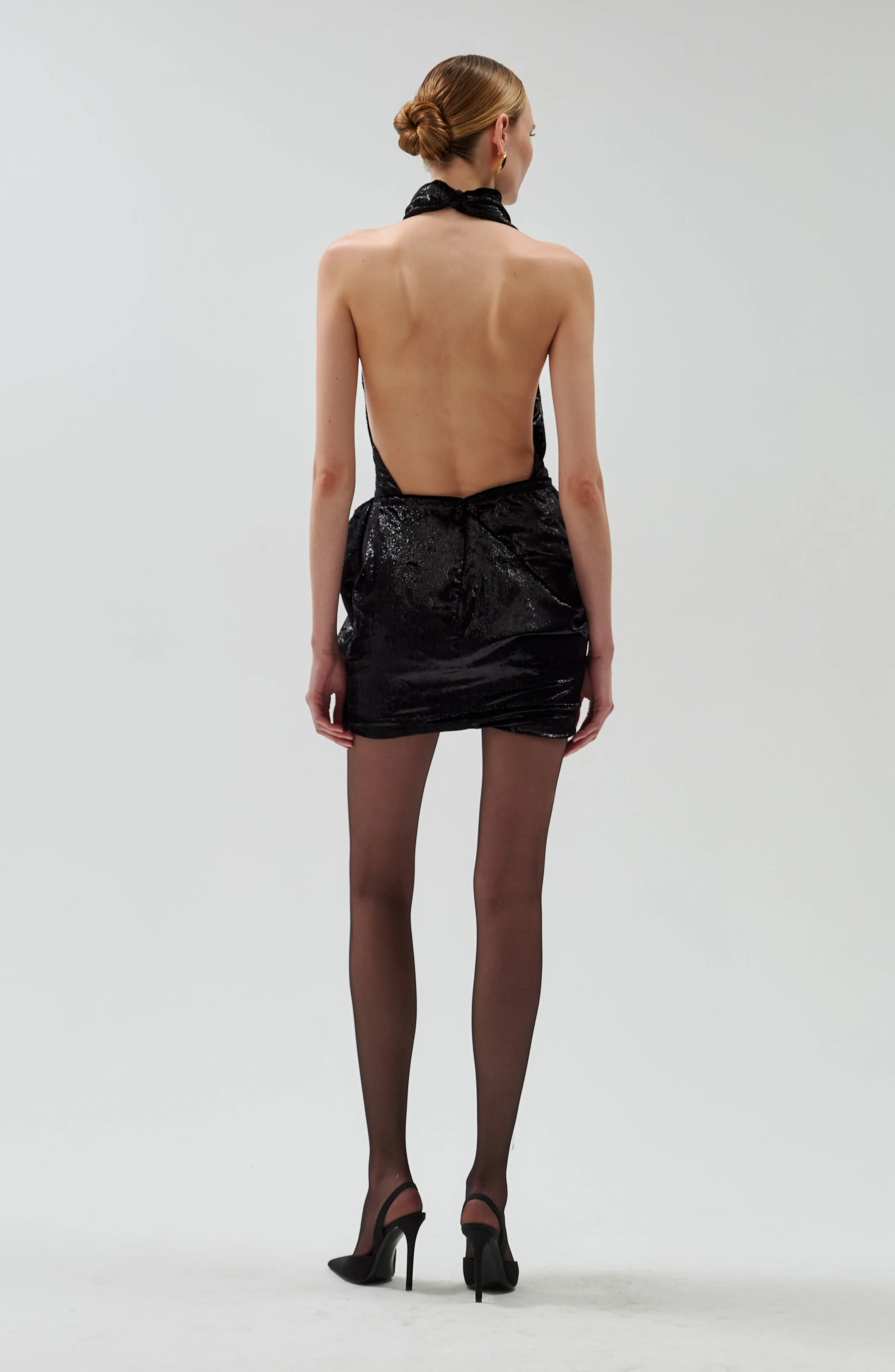 Selene Dress | Black - Image 3