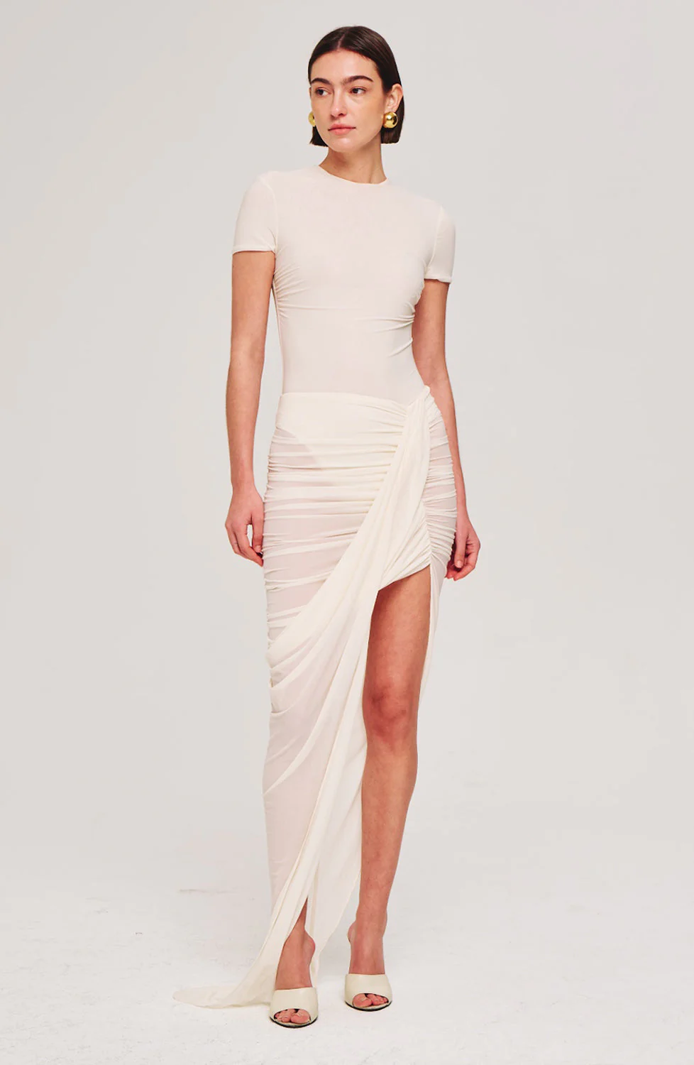 Shakeema Skirt | Ivory