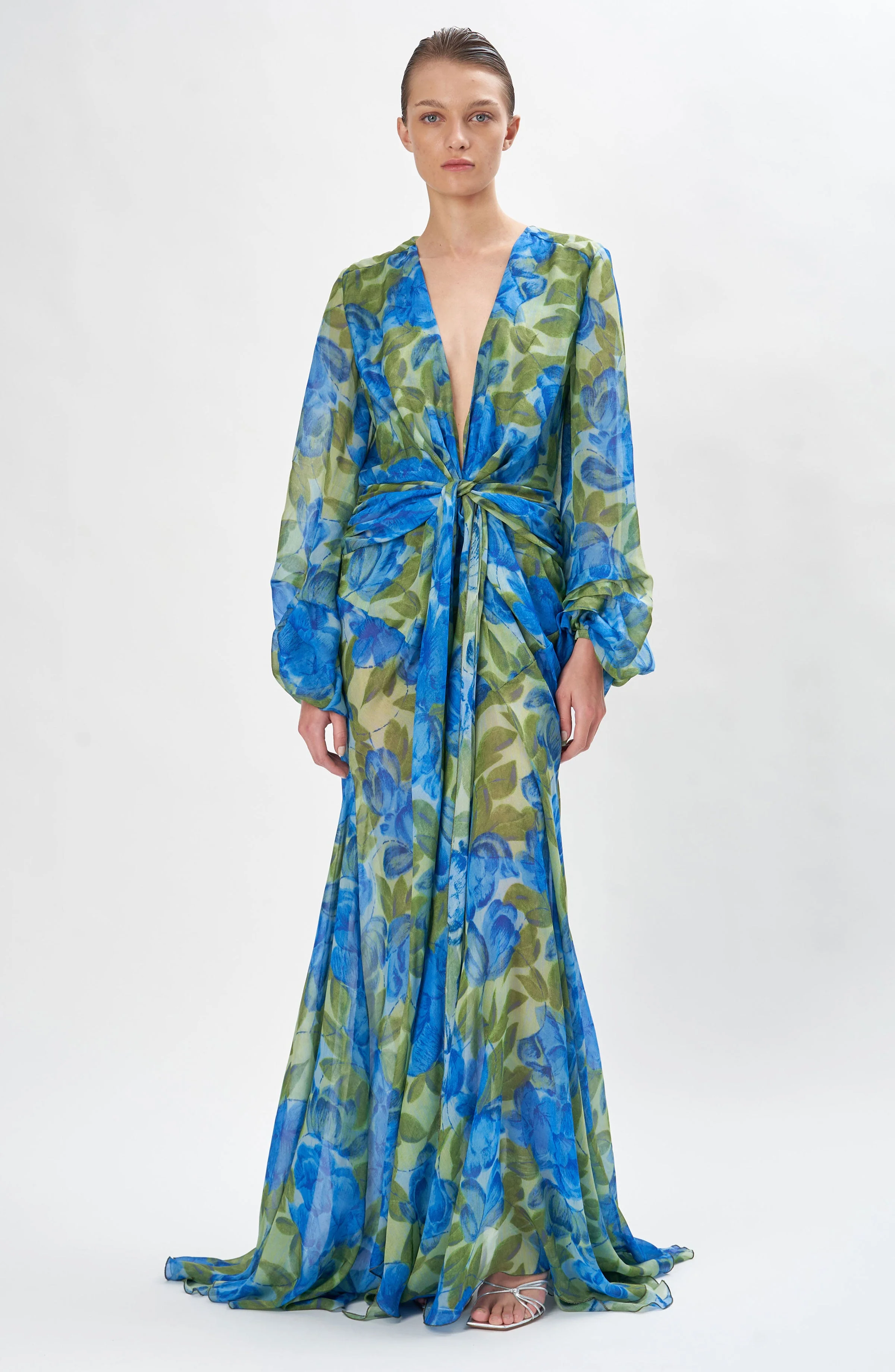 Shanti Dress | Blue Multi
