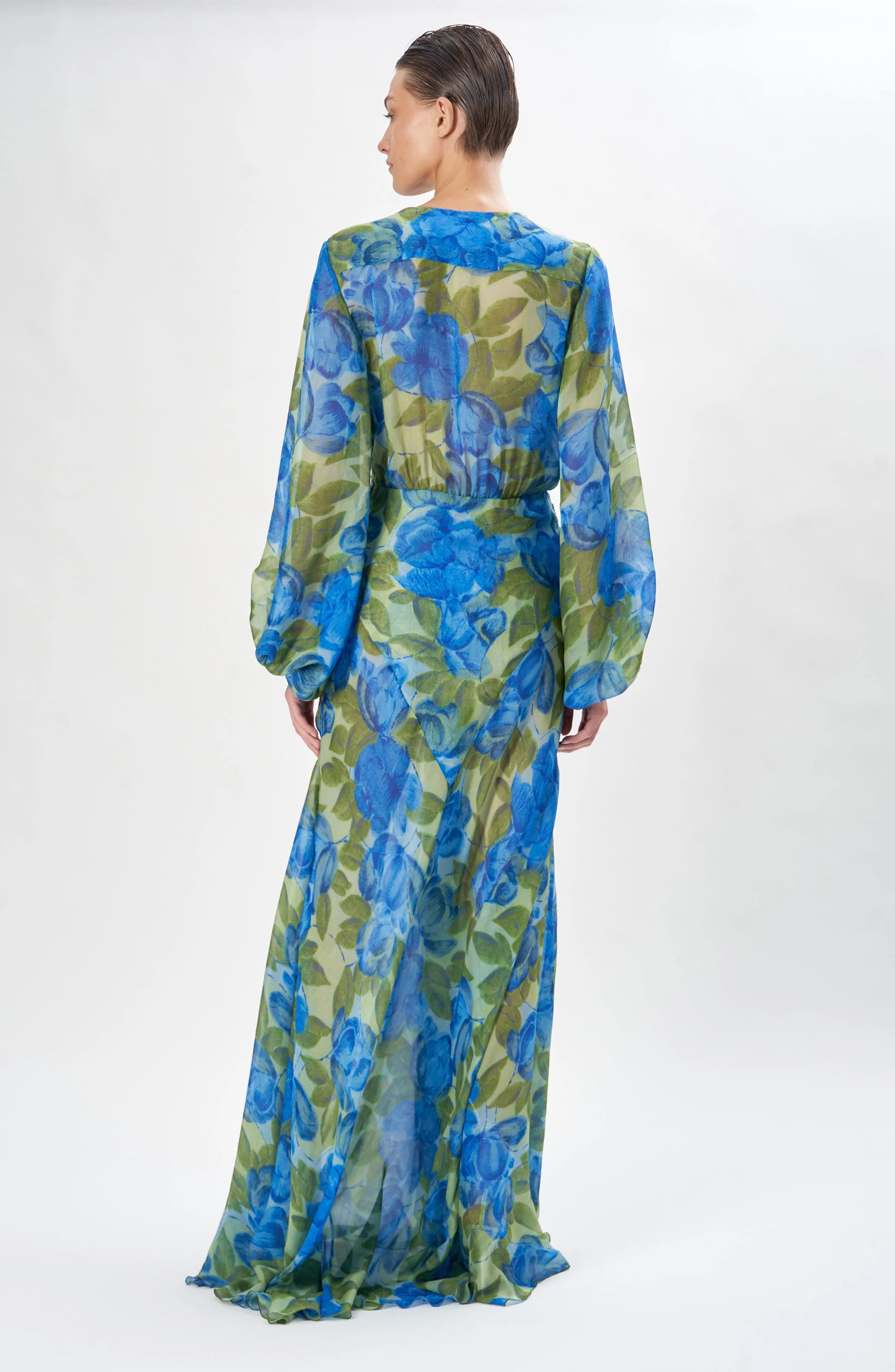 Shanti Dress | Blue Multi - Image 3