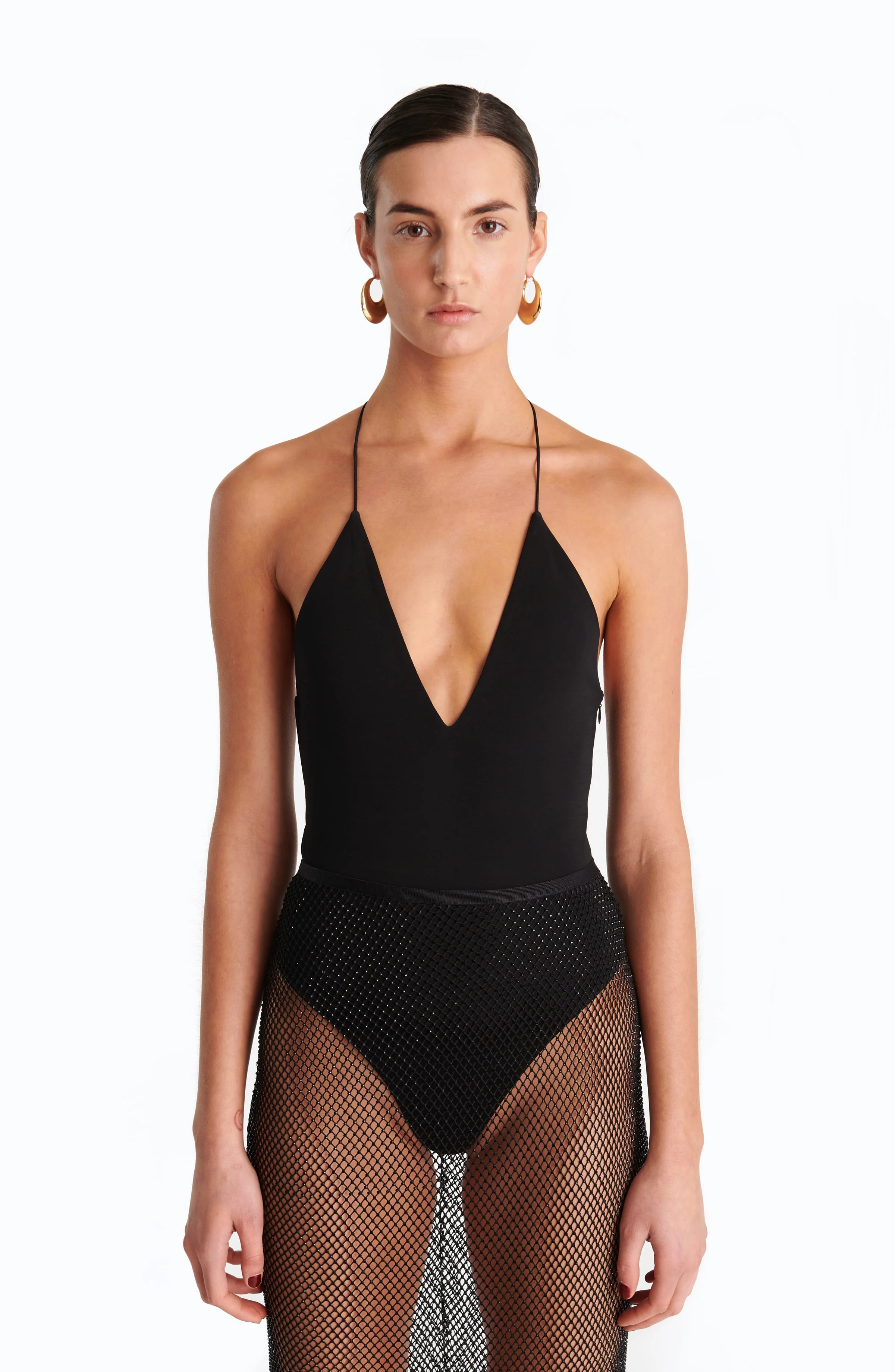 Simona Bodysuit | Black