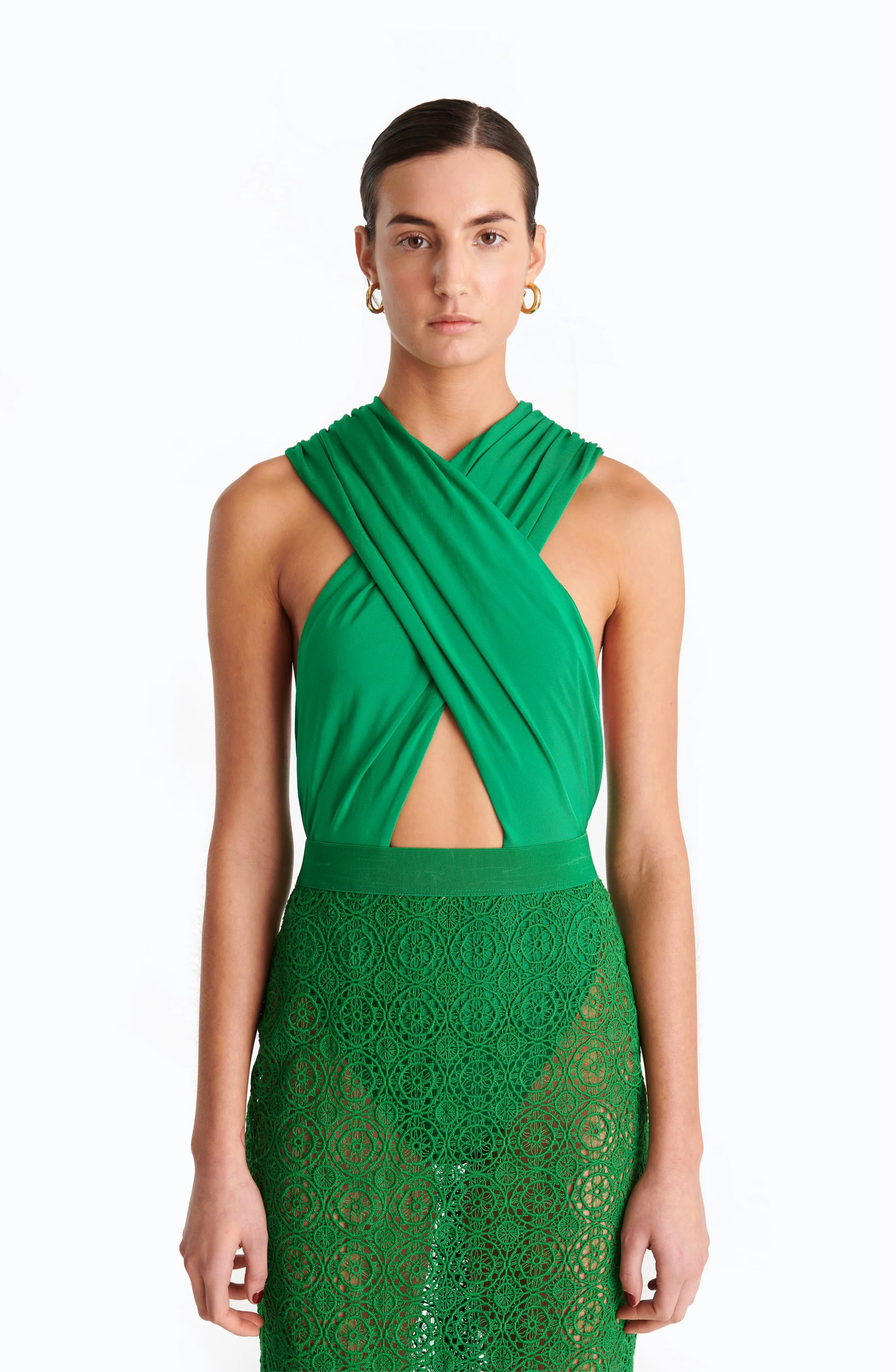 Tara Bodysuit | Poison Green