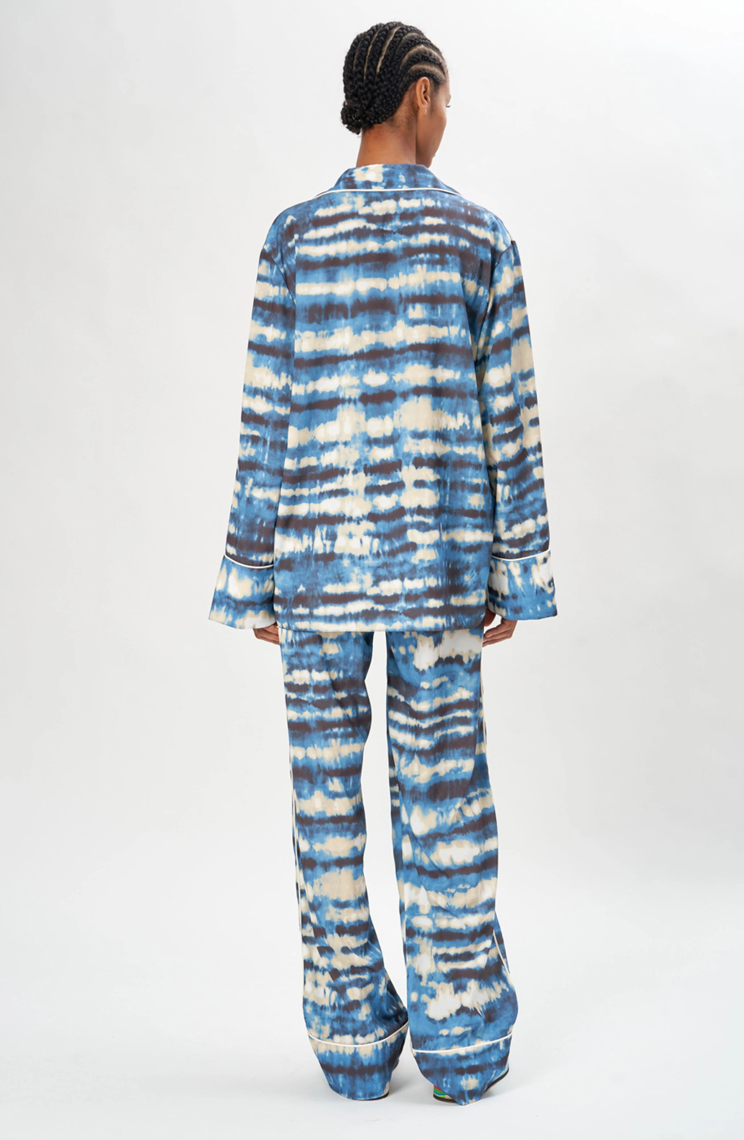 Valentina Top | Tie Dye Blue - Image 3