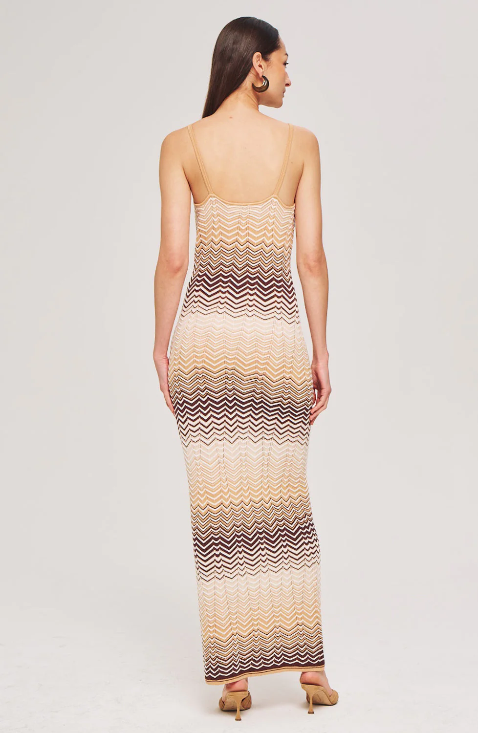 Vuolo Knit Dress | Neutral Multi - Image 2