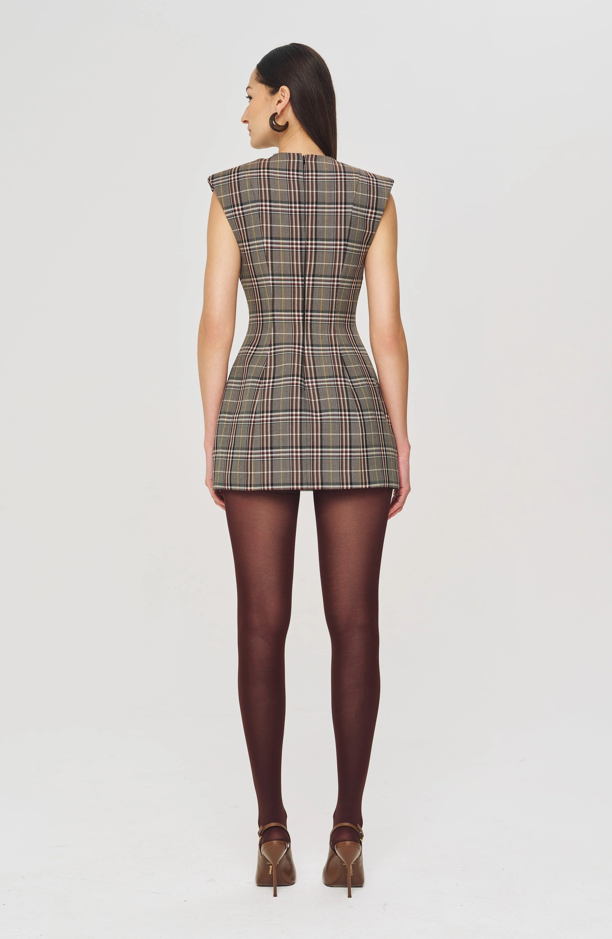 Wolverton Dress | Brown Multi - Image 2