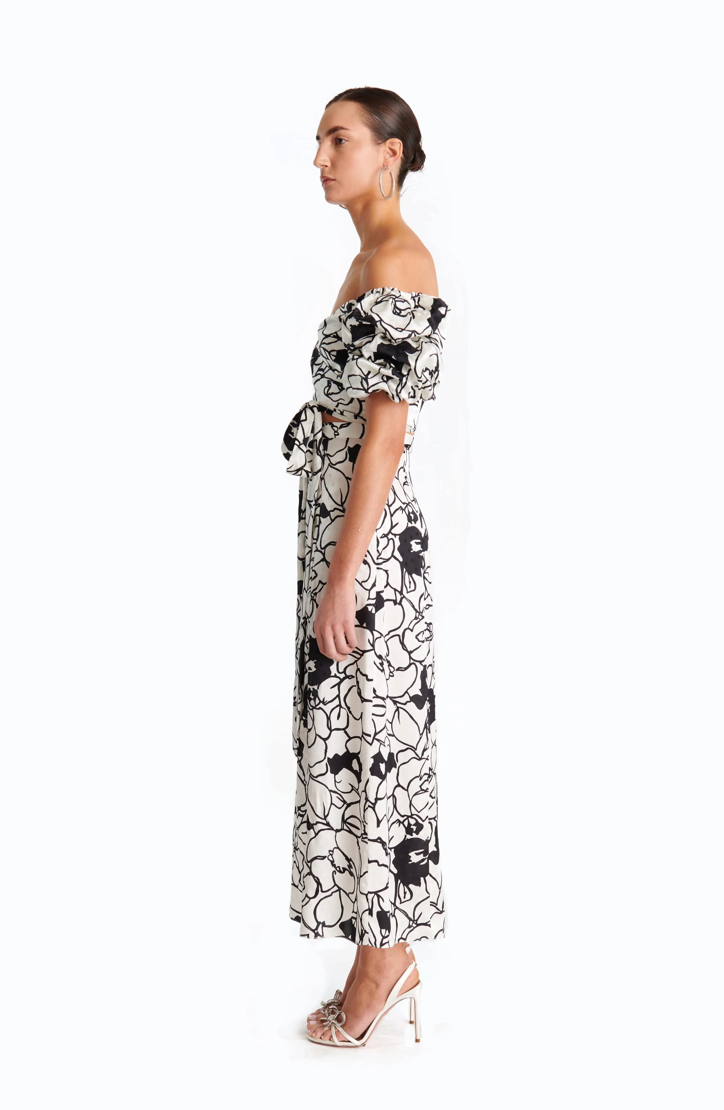 Zano Top | Floral Noir Print - Image 3