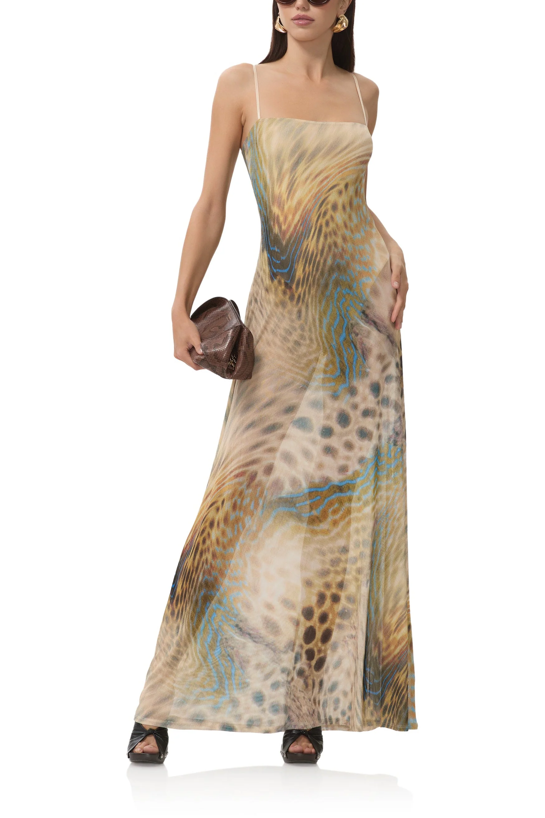 Shae Dress | Fish Scale Swirl