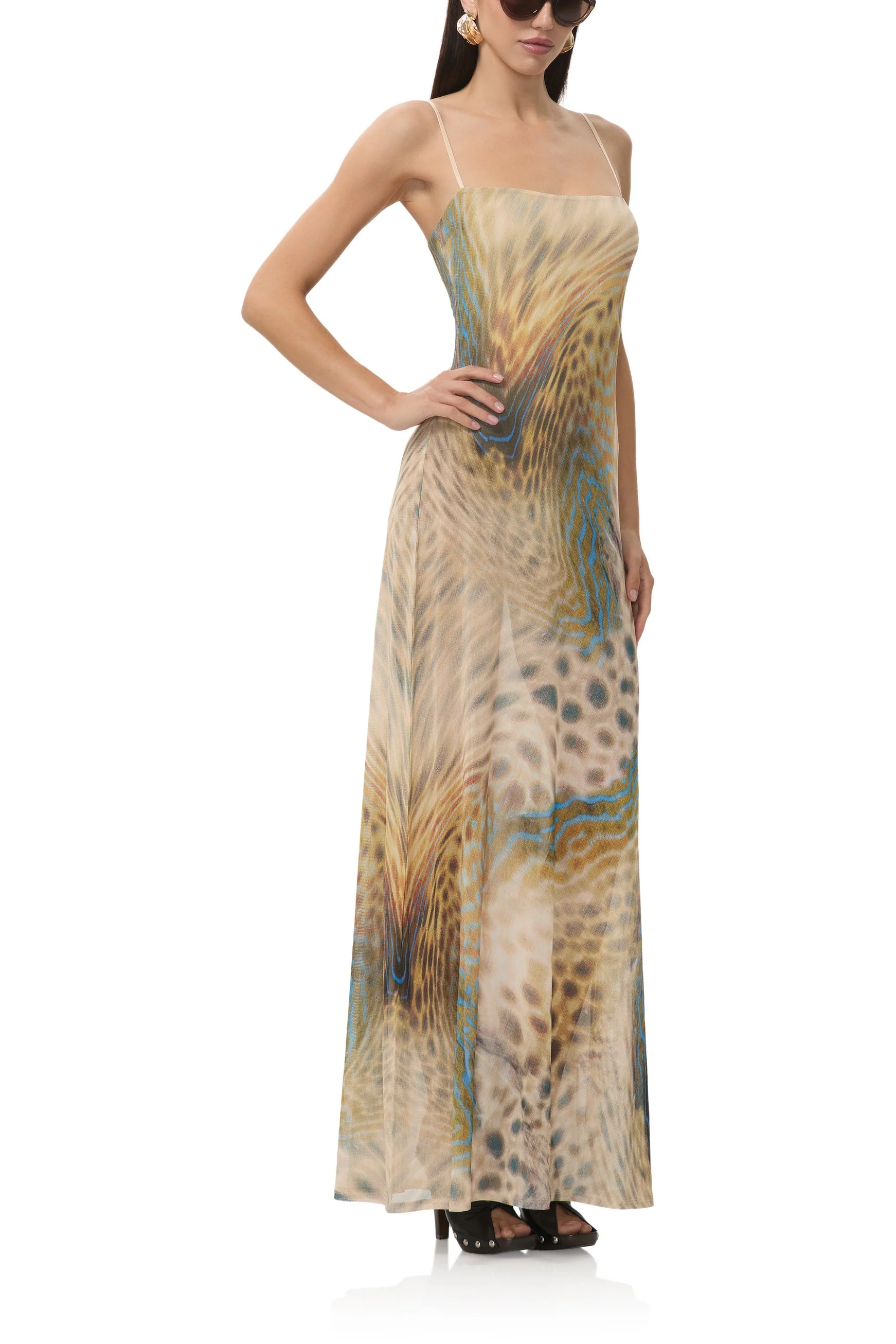 Shae Dress | Fish Scale Swirl - Image 2