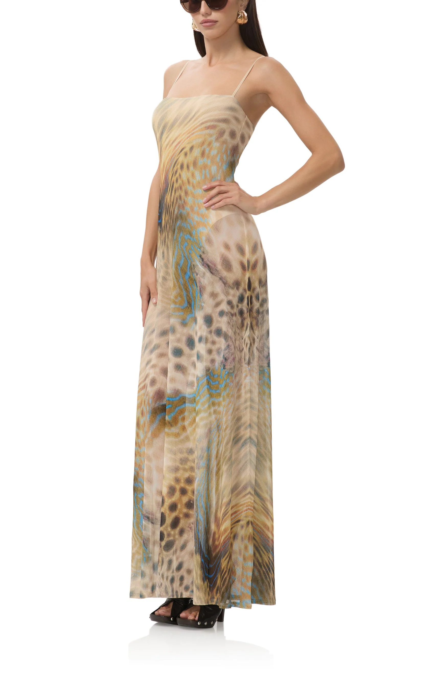 Shae Dress | Fish Scale Swirl - Image 3