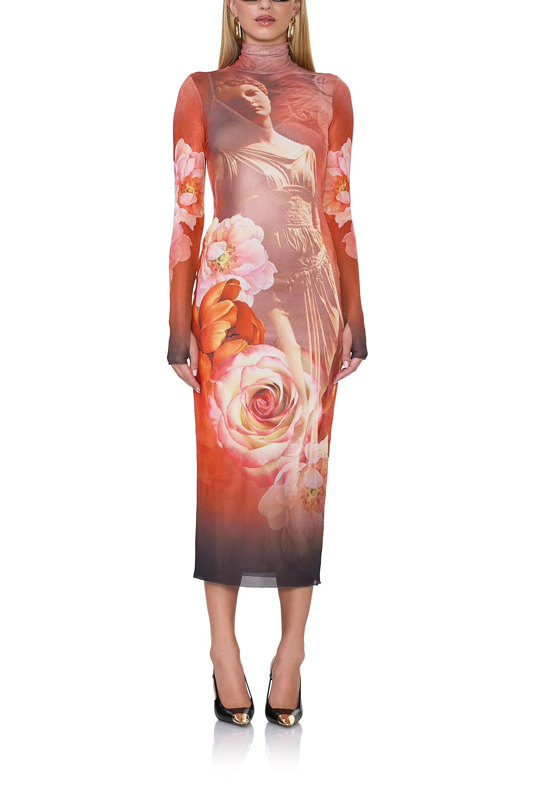 Shailene Dress | Rose Statue