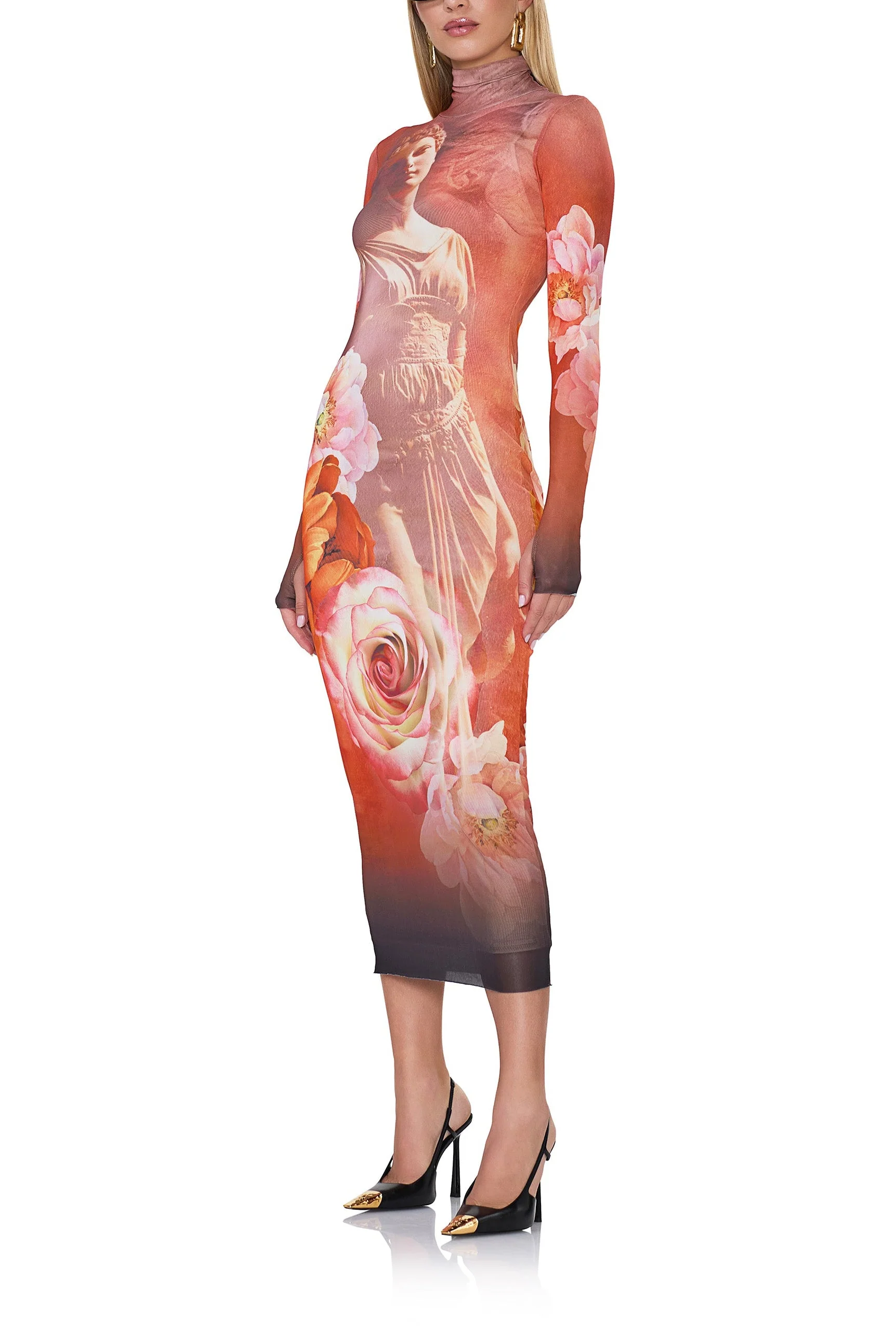 Shailene Dress | Rose Statue - Image 2
