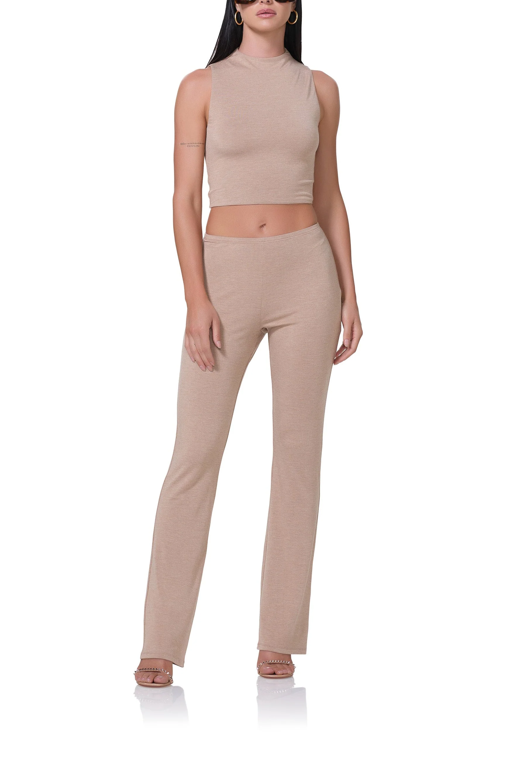 Shelly Top | Heather Taupe