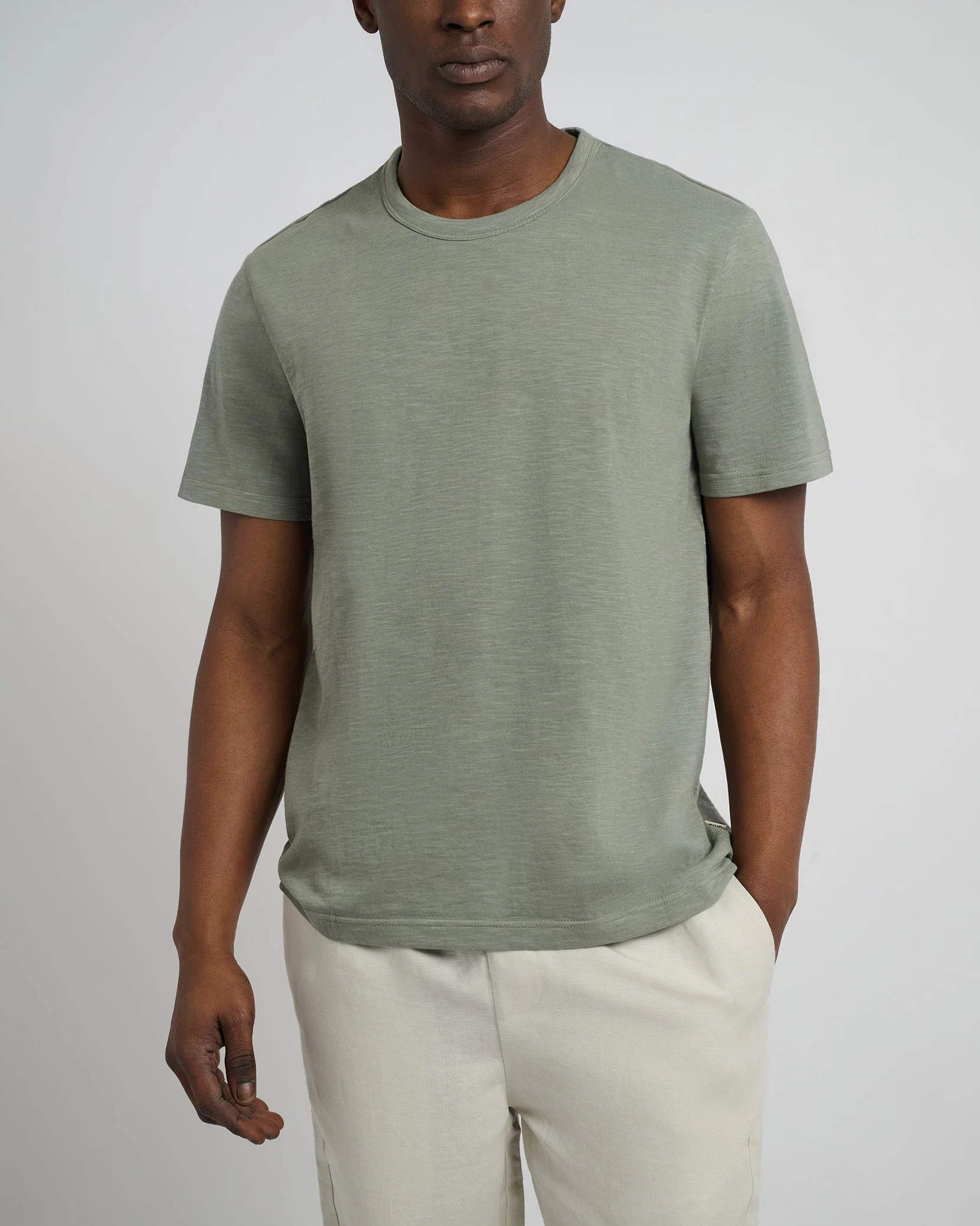 Mens | Slub Tee | Agave - Image 2