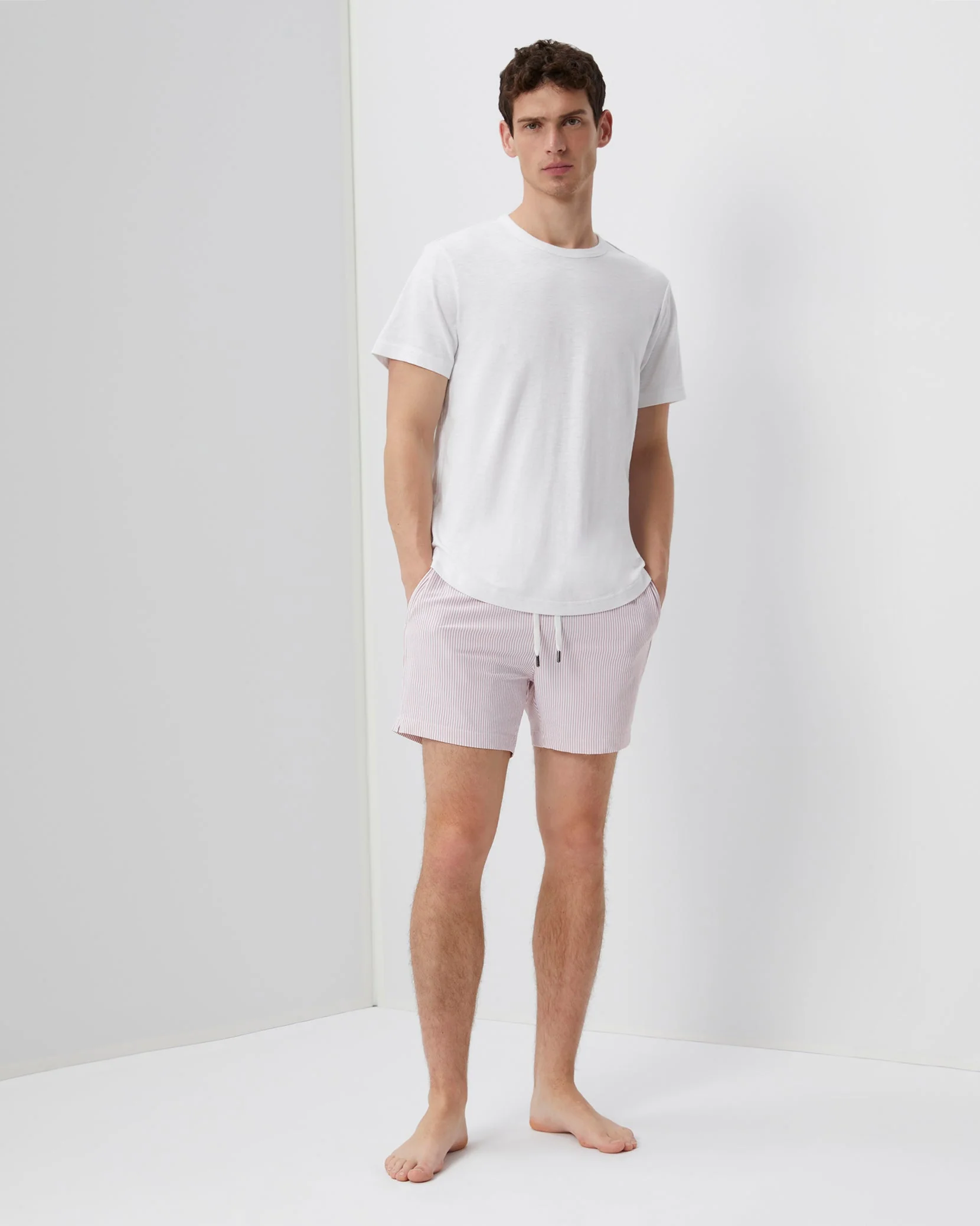 Mens | Slub Tee | White - Image 4