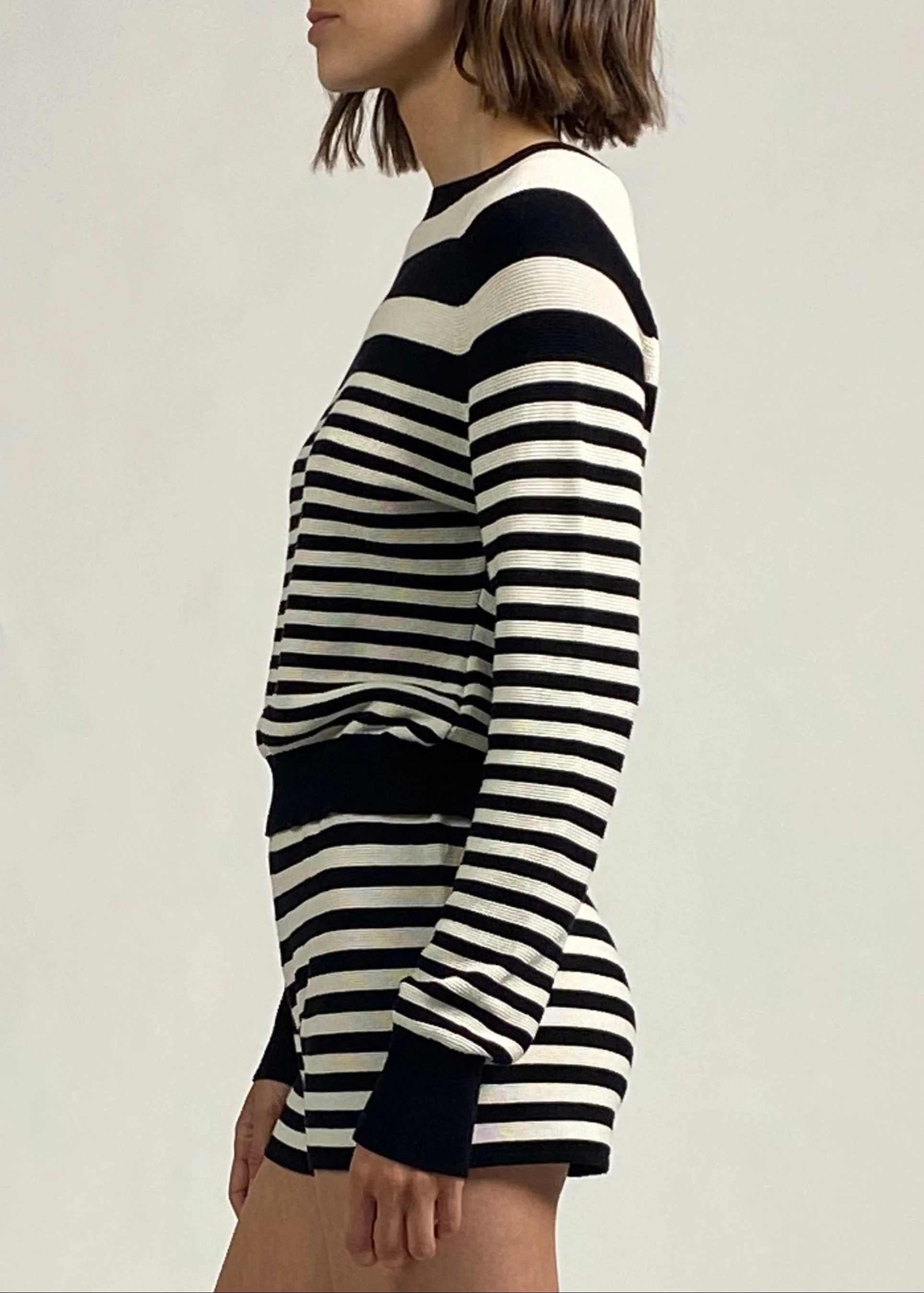 Celeste Short | Noir / Brule Stripe - Image 3