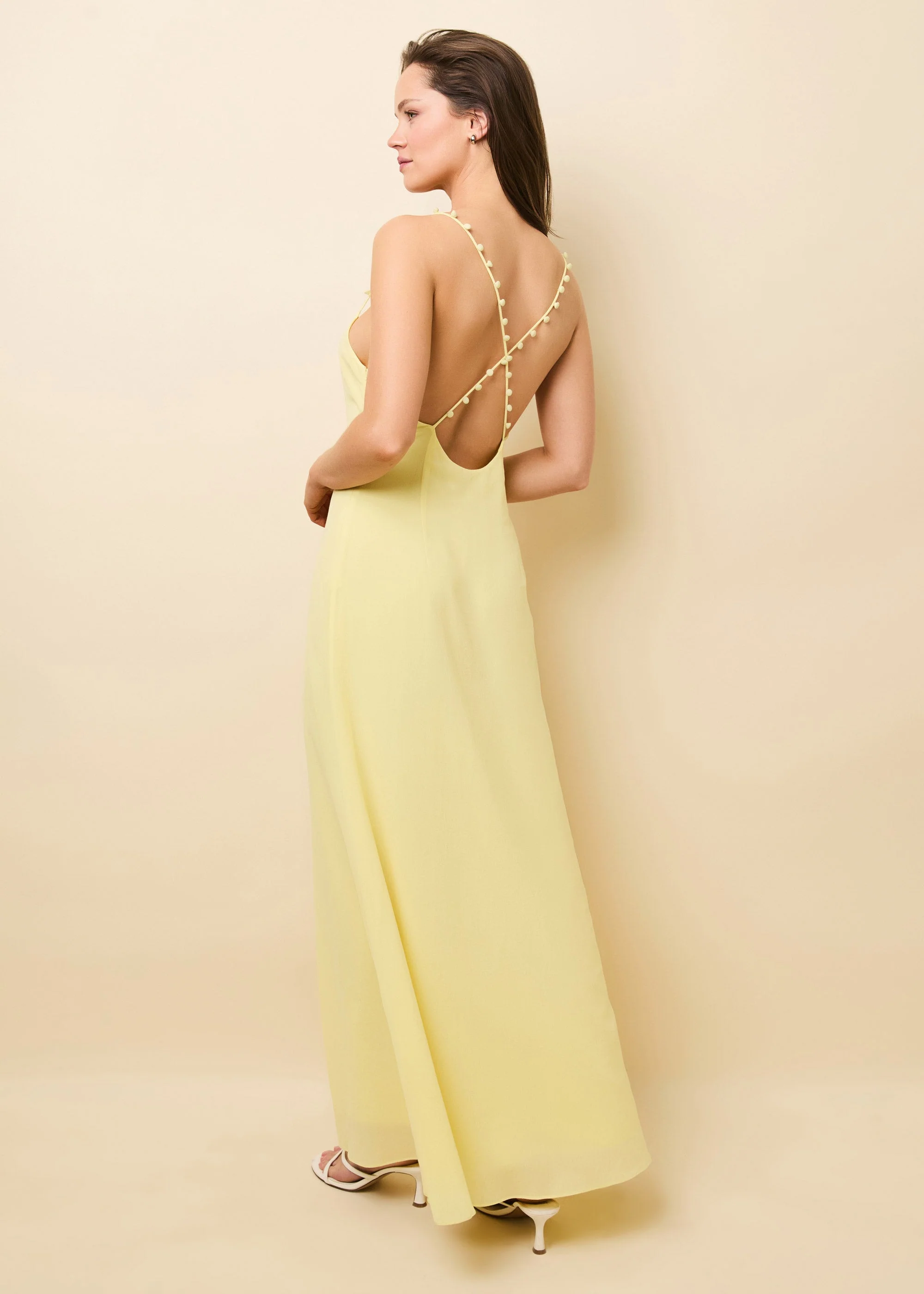Renna Dress | Custard