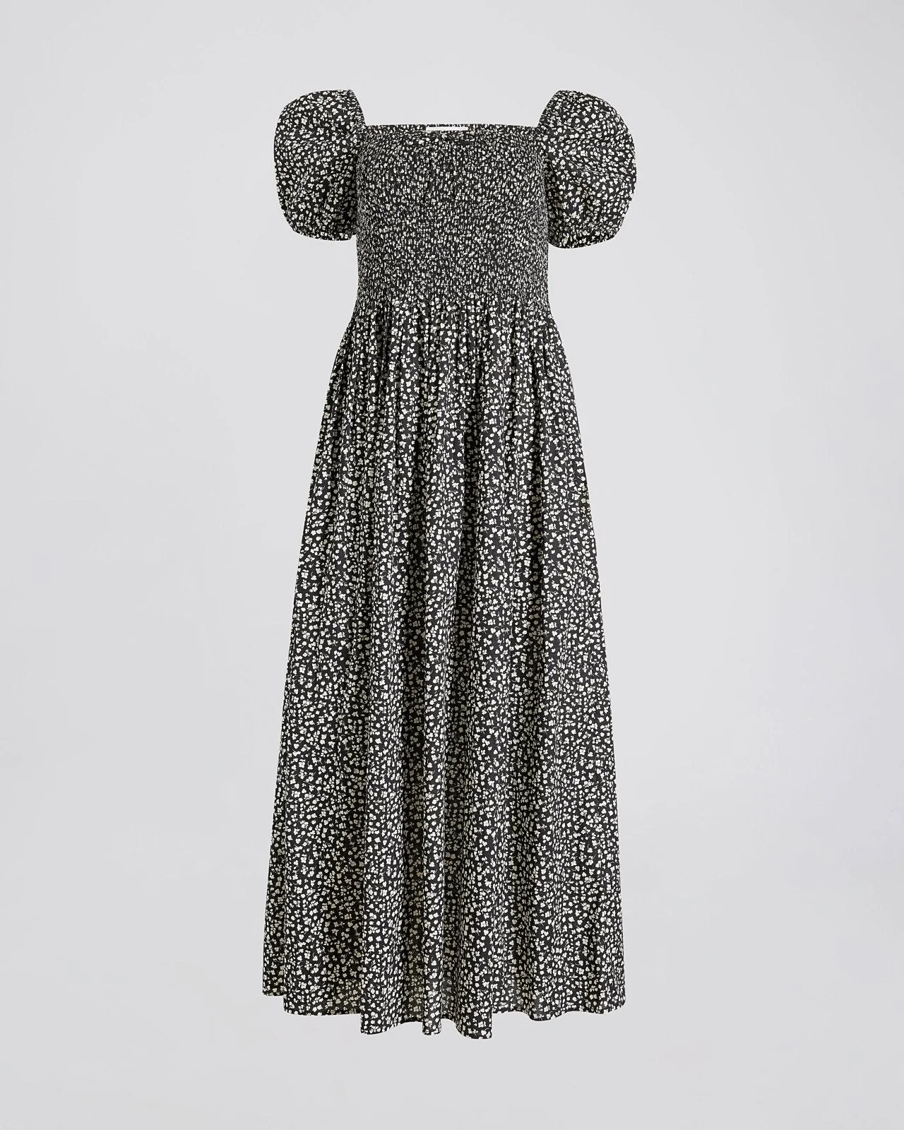 Corrina Dress | Ditsy Floral Noir - Image 3