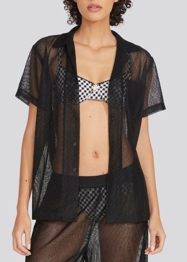 Dahlia Top | Noir