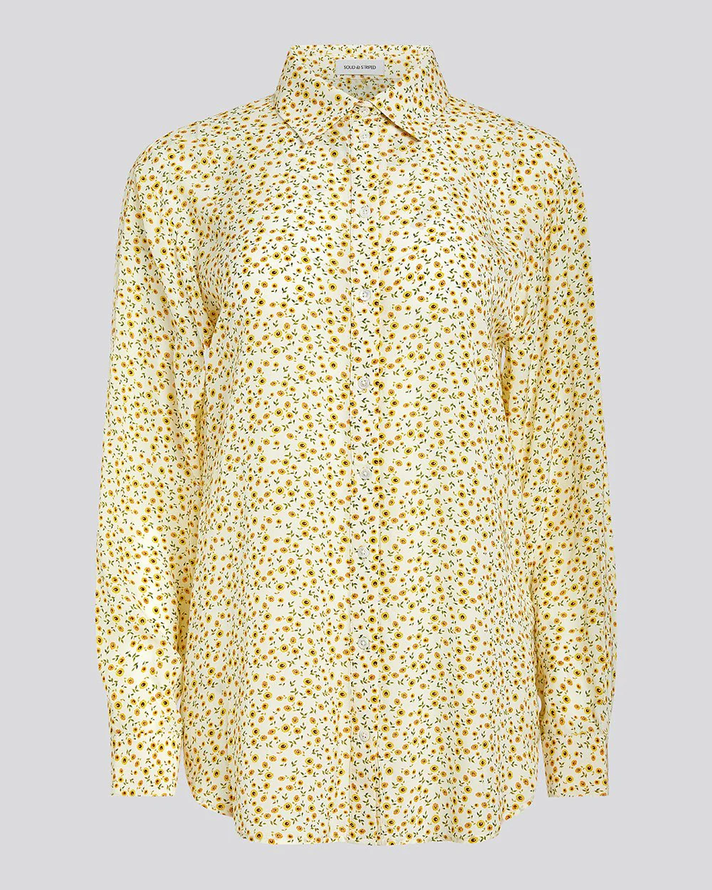 Delmore Button Down Shirt | Sunflower Print - Image 2