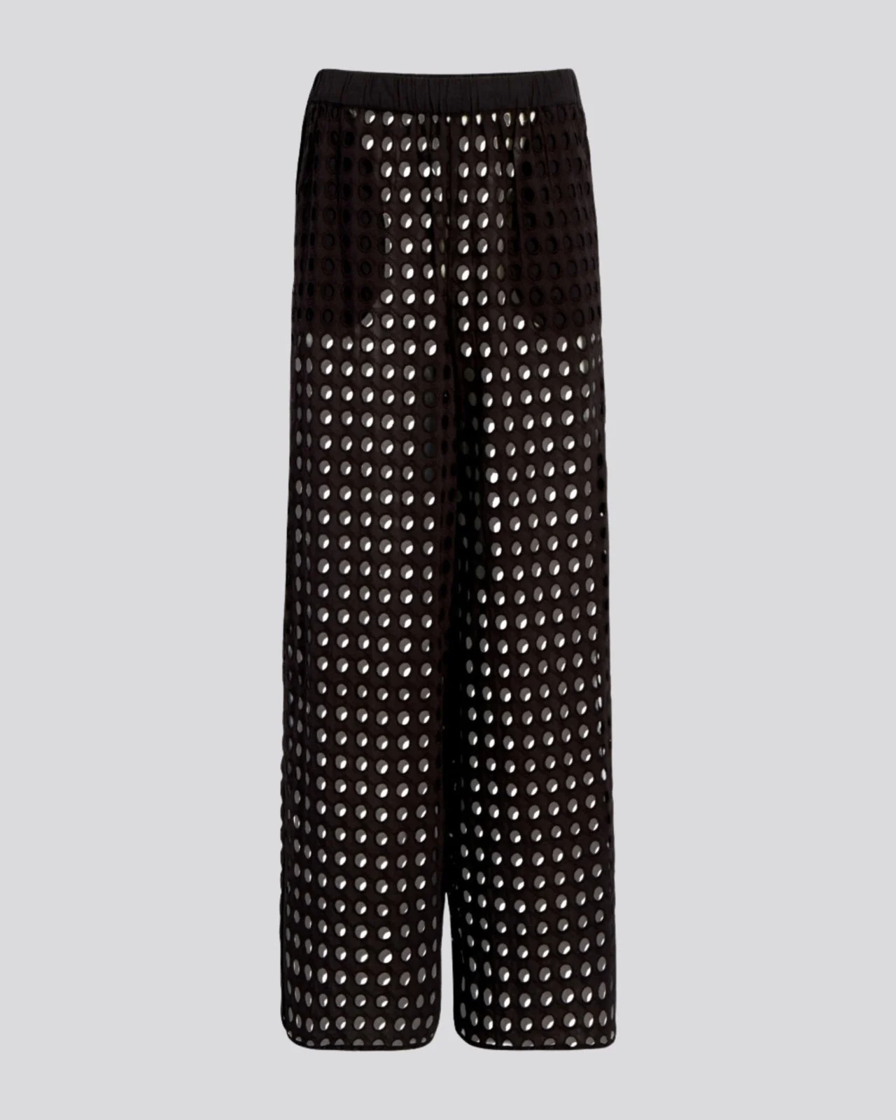 Eyelet Delaney Pant | Noir - Image 3