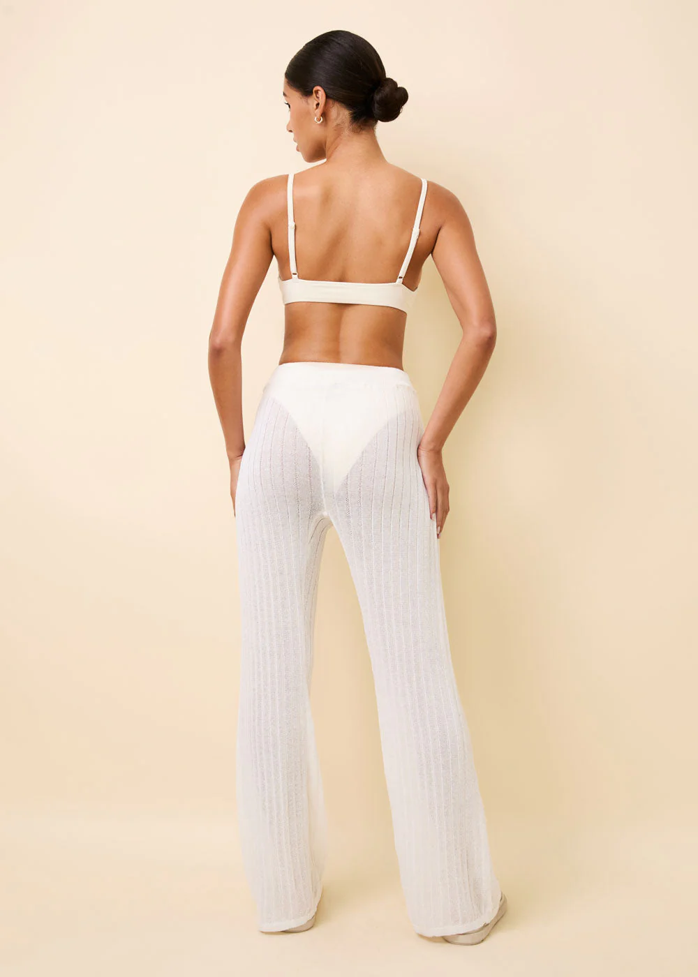 Faye Ribbed Knit Pant | Brule - Image 3