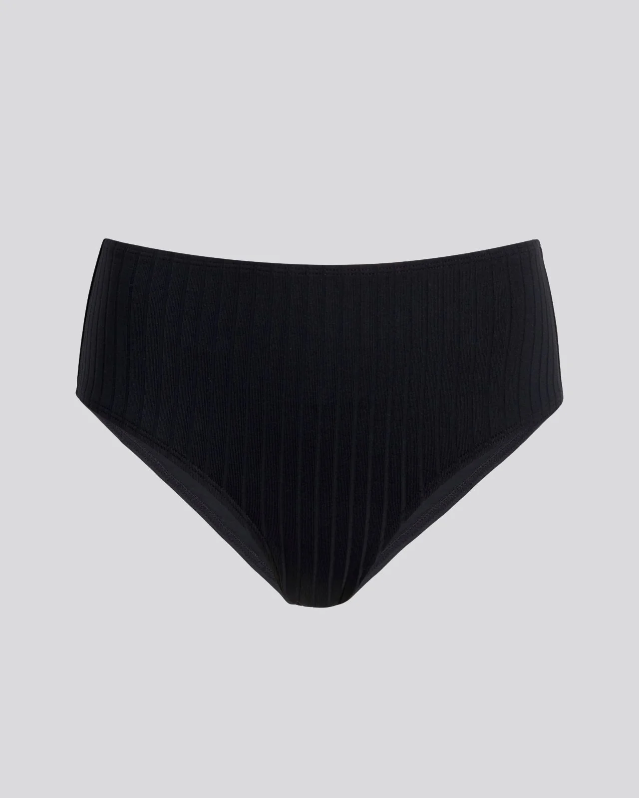 Lilo Ribbed Bikini Bottom | Noir - Image 4
