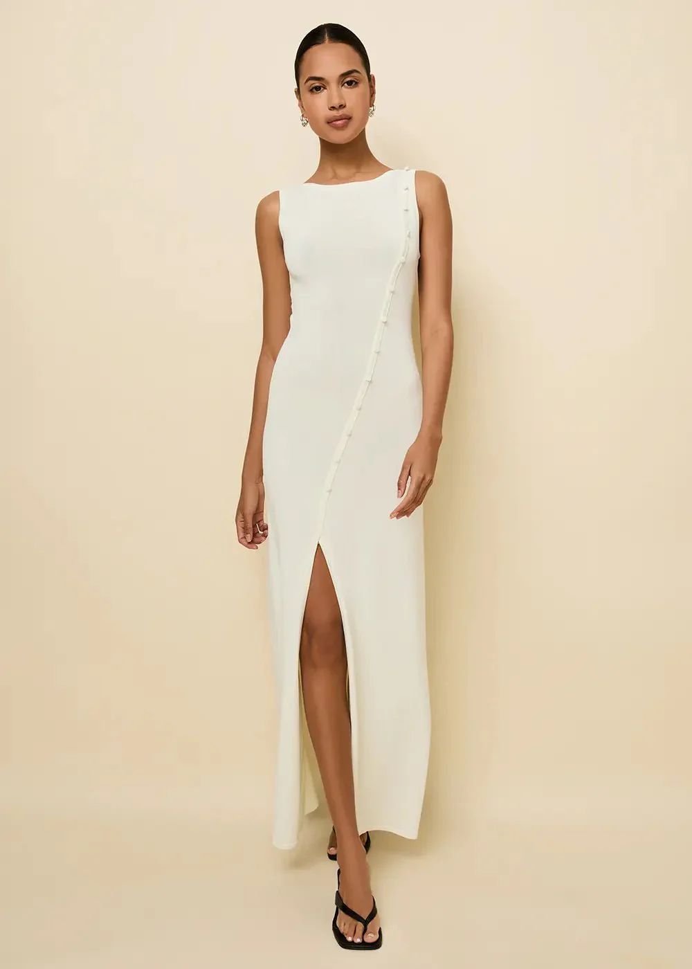 Mila Dress | Ecru