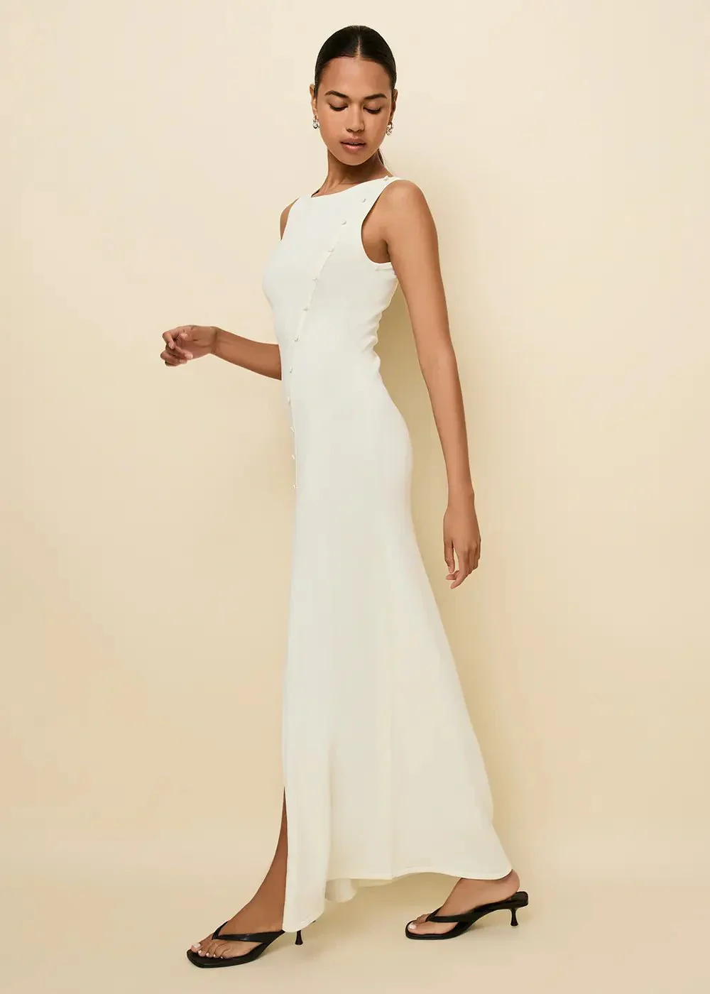 Mila Dress | Ecru - Image 4