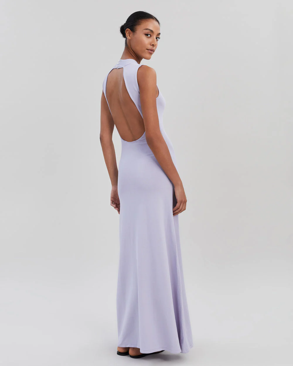 Nadia Dress | Lilac Pastel - Image 3