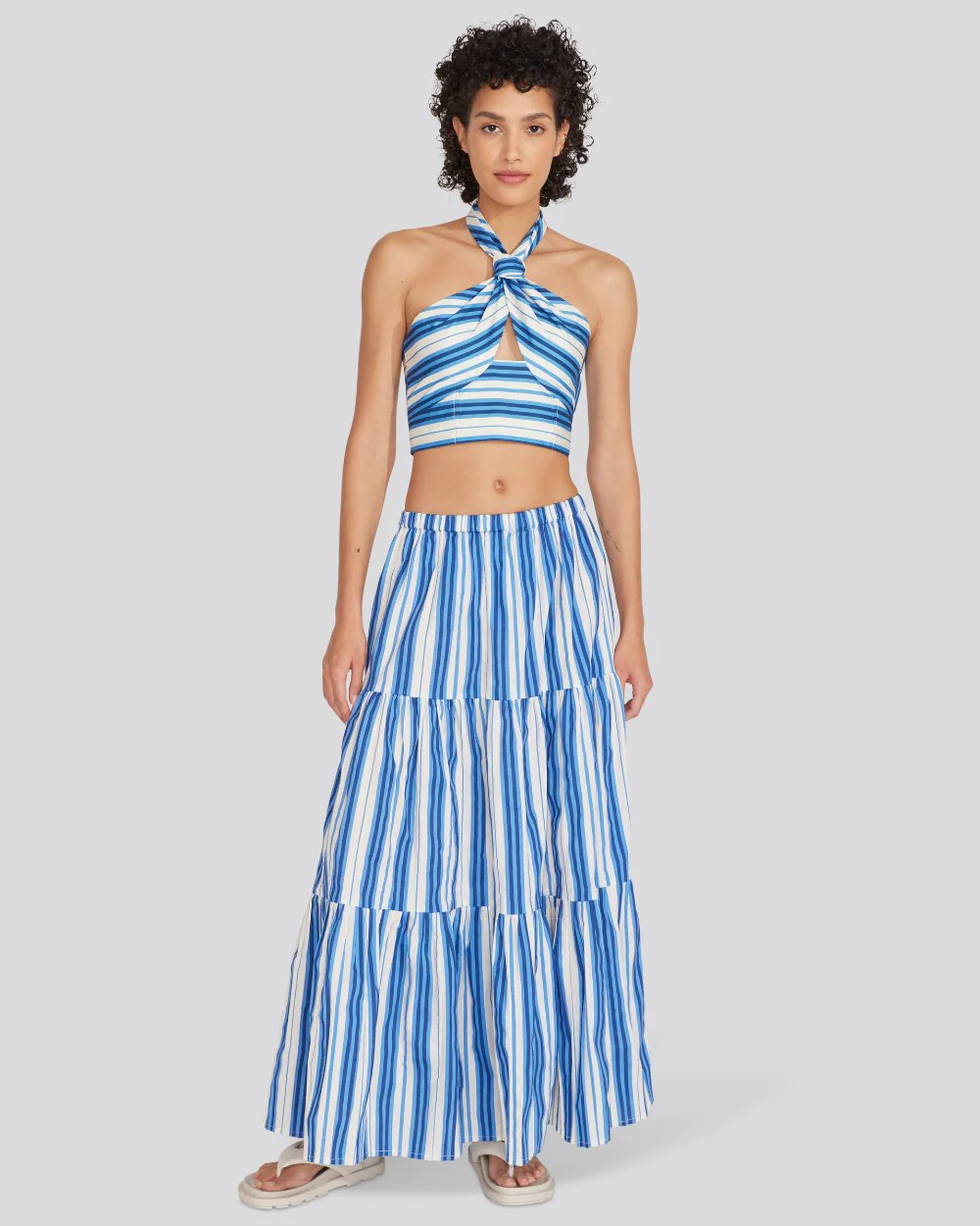 Naomi Top | Marina Blue Stripe - Image 5