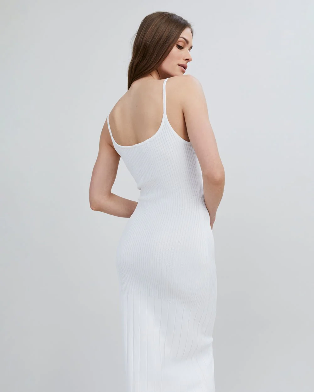Noel Dress | Optic White - Image 3