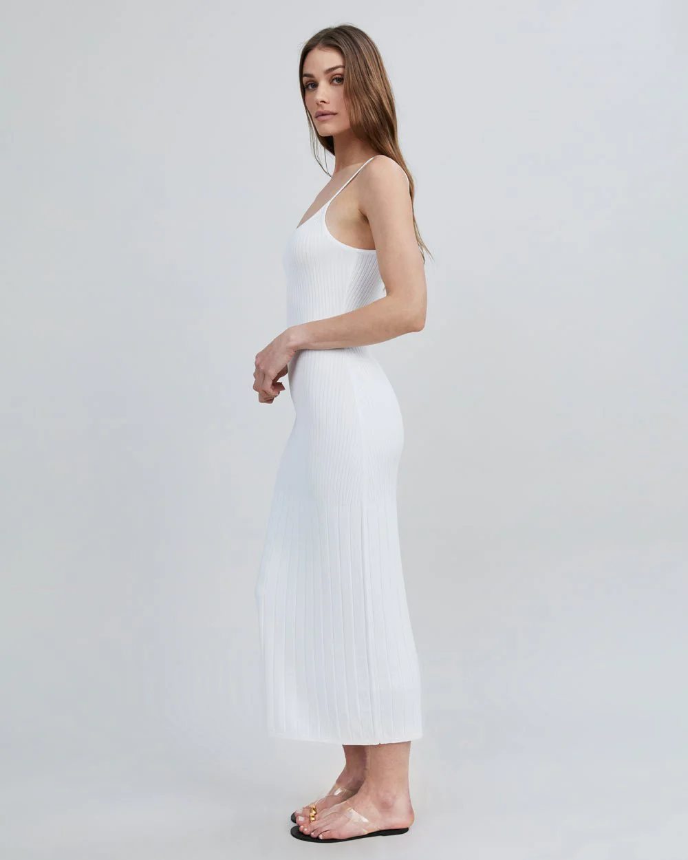 Noel Dress | Optic White - Image 4