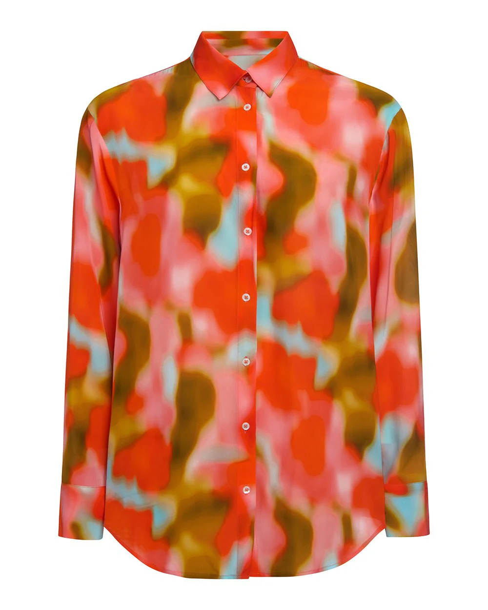 Obert Button Down Shirt | Blur Print - Image 6