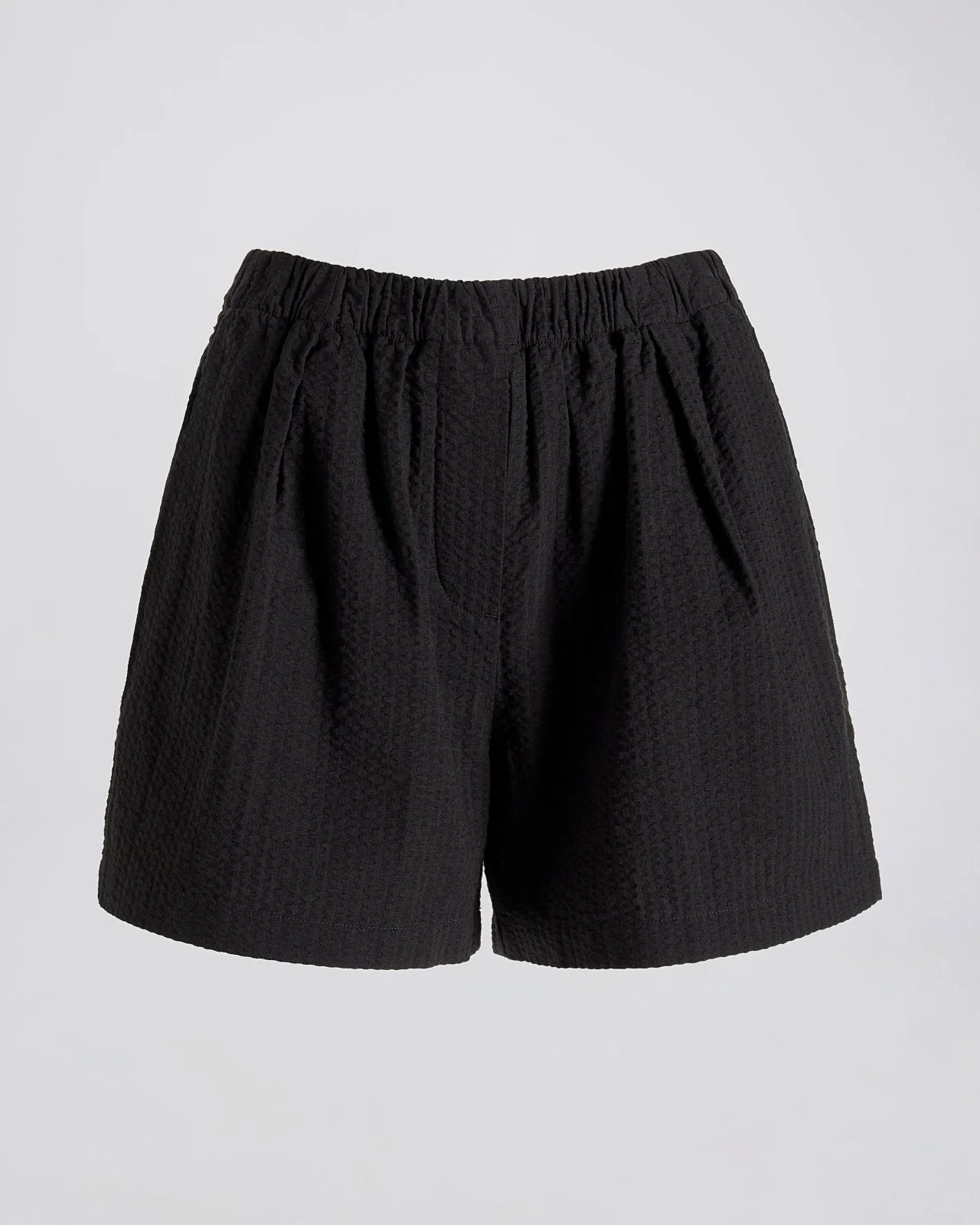 Rois Seersucker Short | Noir - Image 4