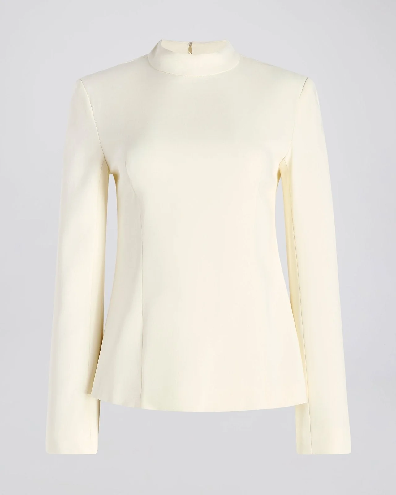 Ronit Long Sleeve Top | Ecru - Image 3