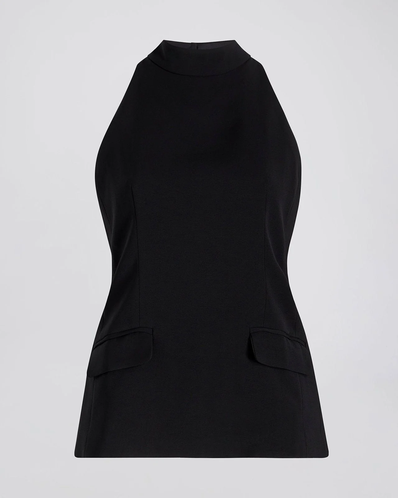 Ronit Sleeveless Top | Noir - Image 2