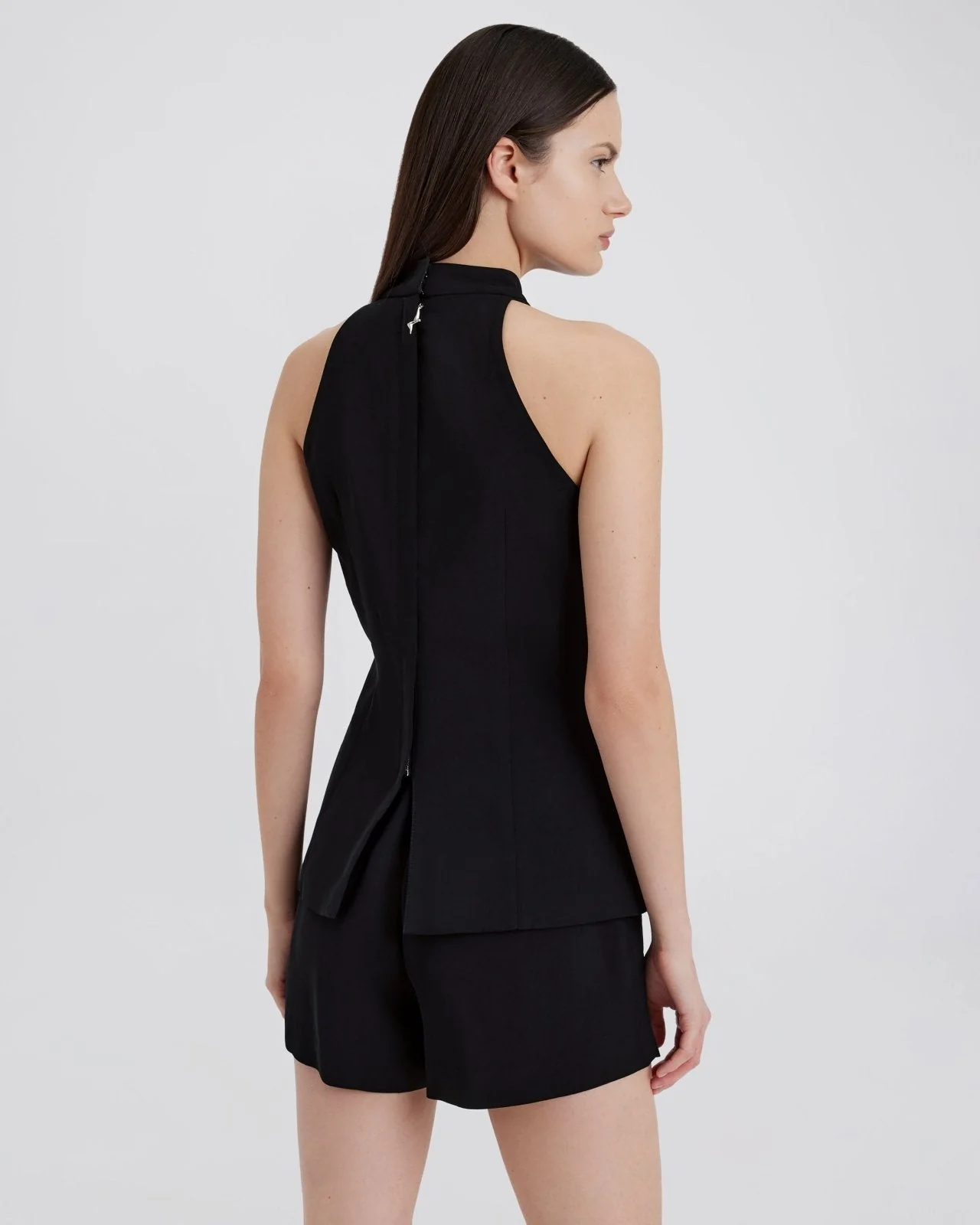 Ronit Sleeveless Top | Noir - Image 3