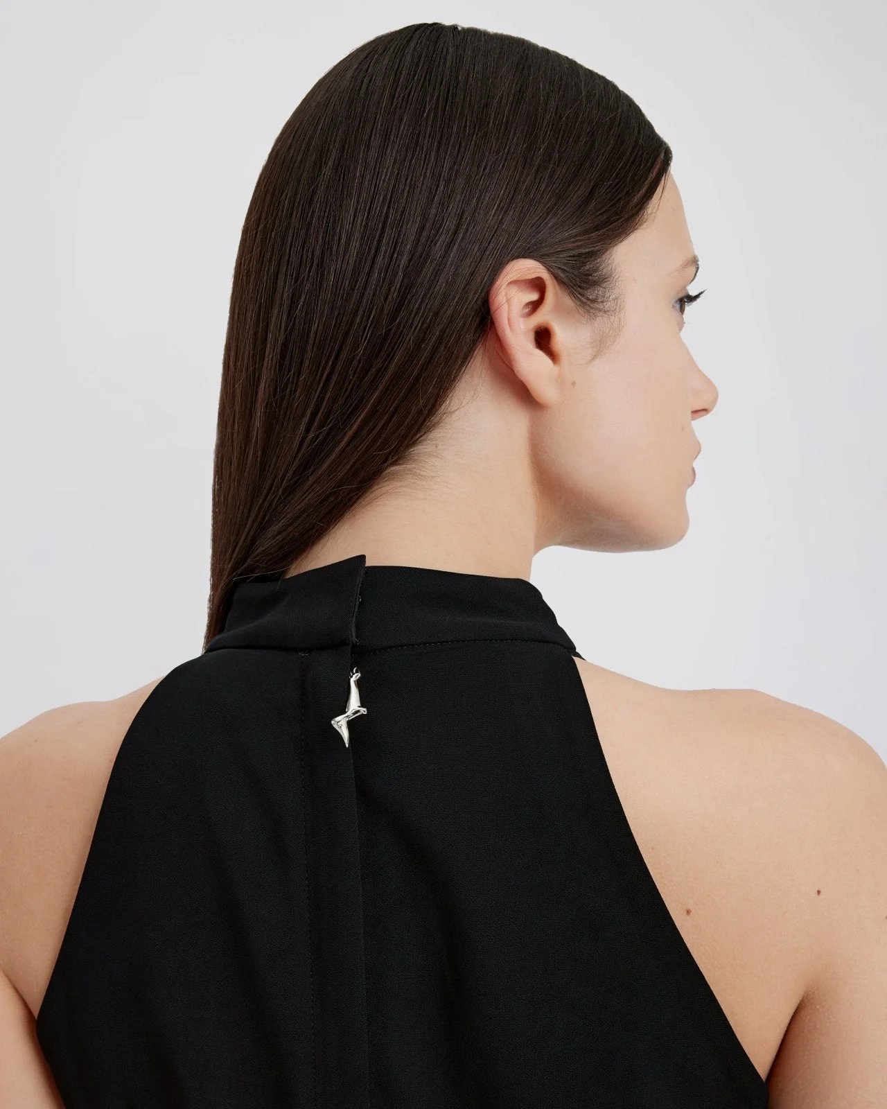 Ronit Sleeveless Top | Noir - Image 4