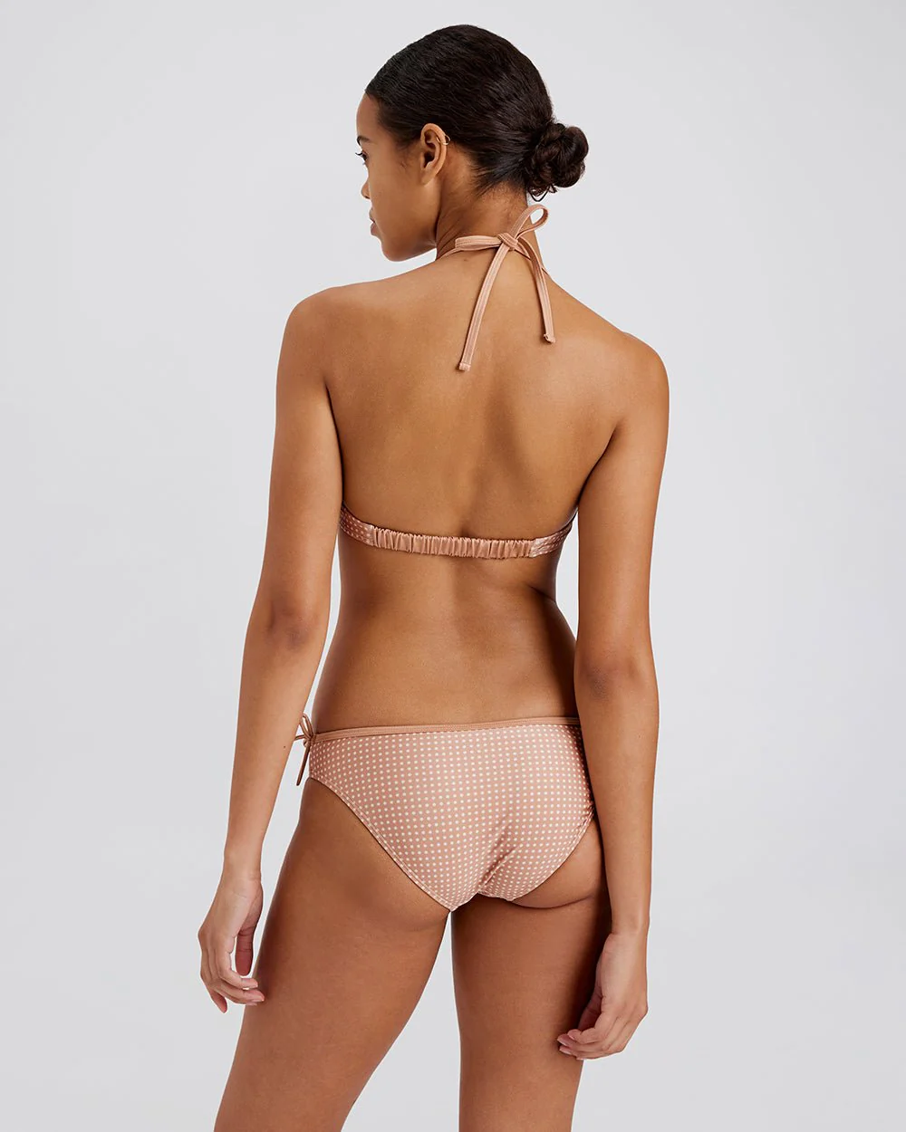 Sydney Bikini Top | Baby Polkadot Taupe - Image 3