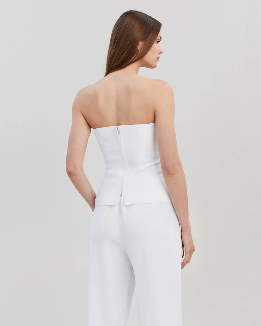 Tori Tube Top | Optic White - Image 3