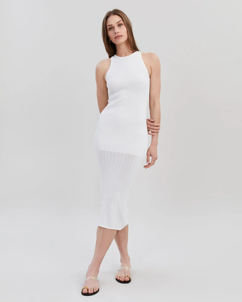 Varena Dress | Optic White - Image 2