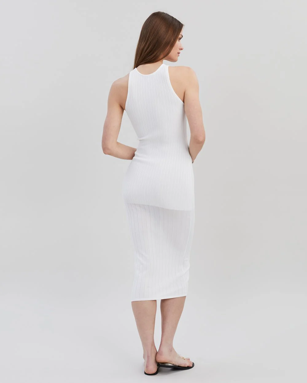 Varena Dress | Optic White - Image 4
