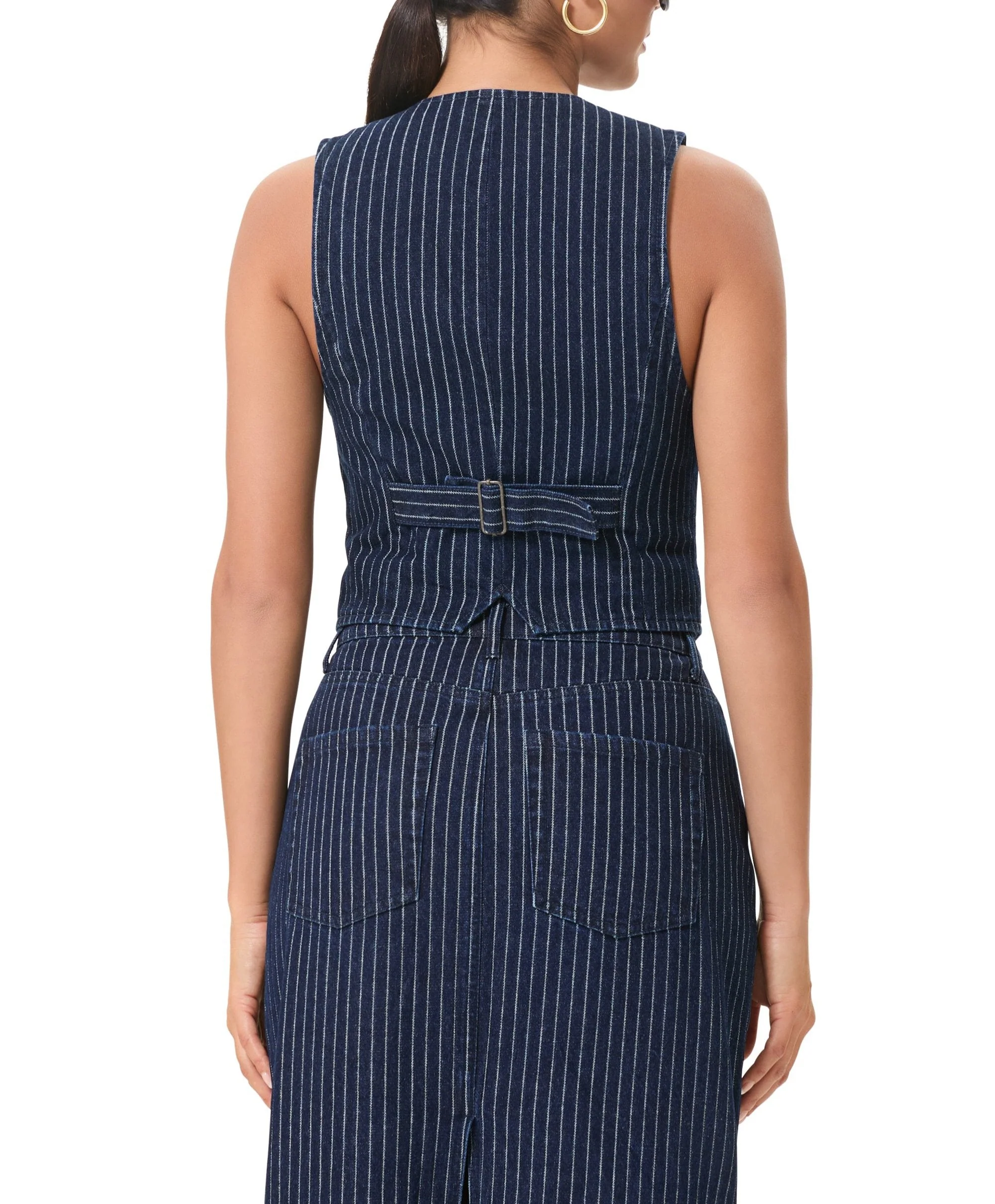 Sterling Denim Vest | Dark Wash - Image 4