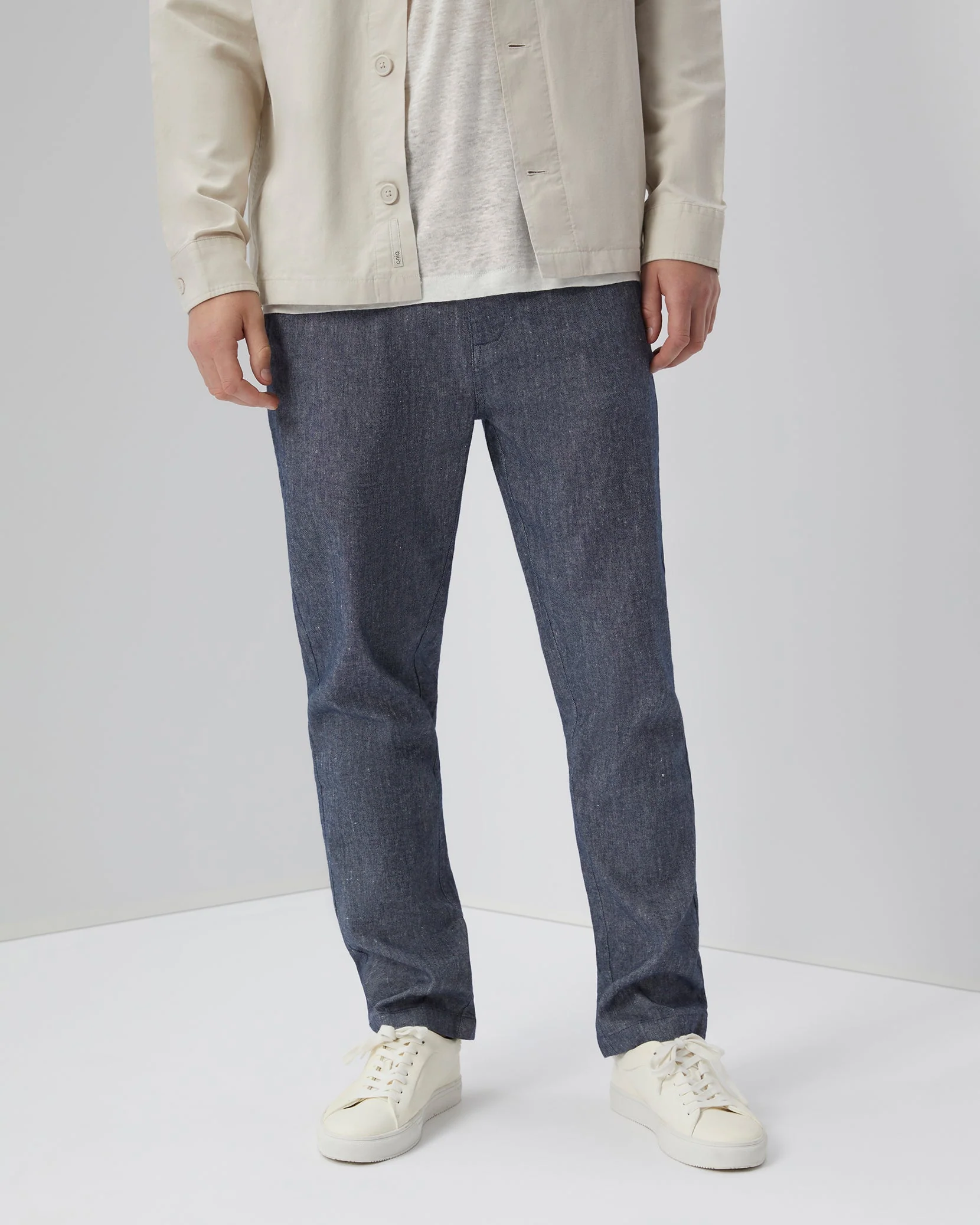 Mens | Stretch Canvas Traveler Pant | Deep Navy