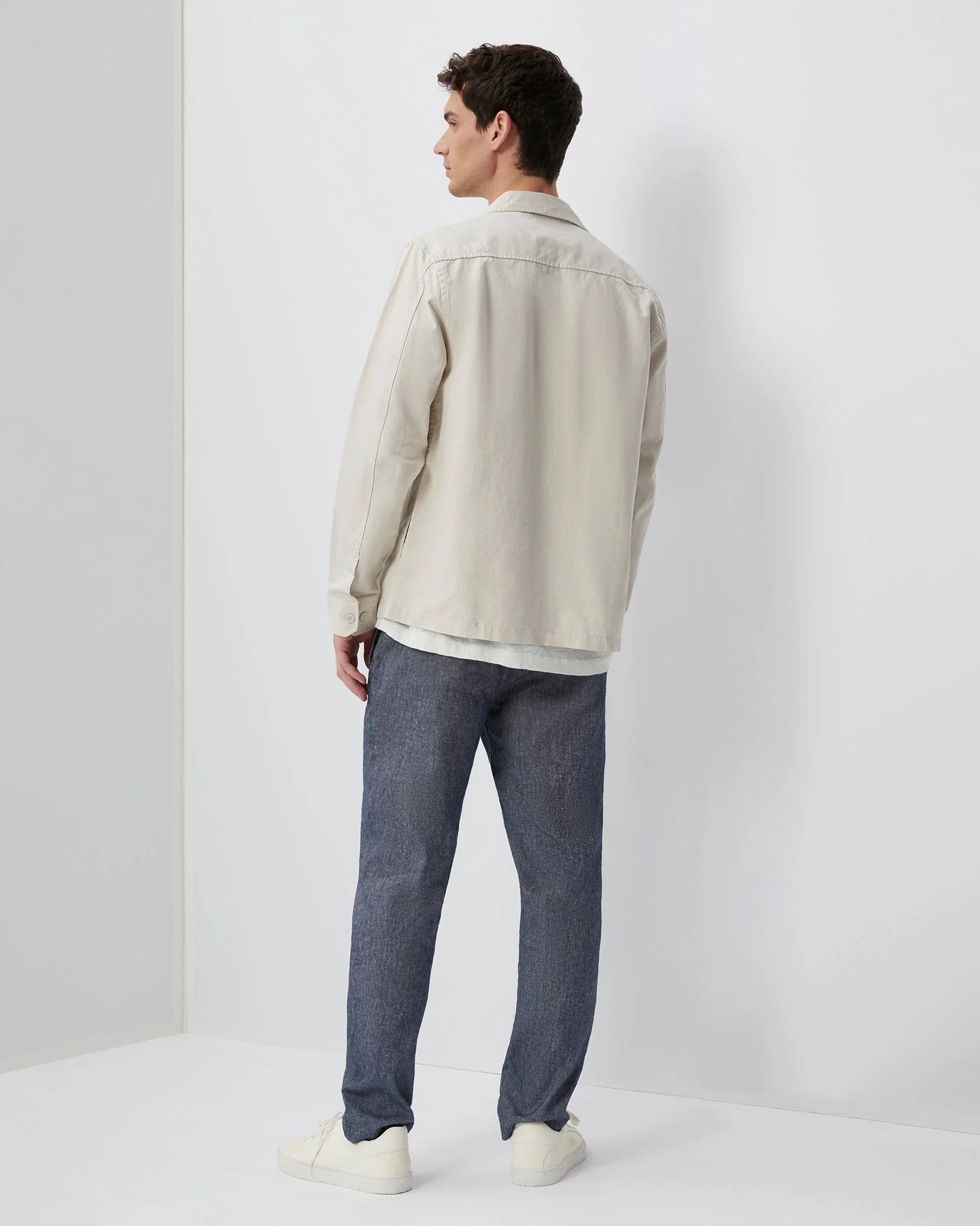Mens | Stretch Canvas Traveler Pant | Deep Navy - Image 5