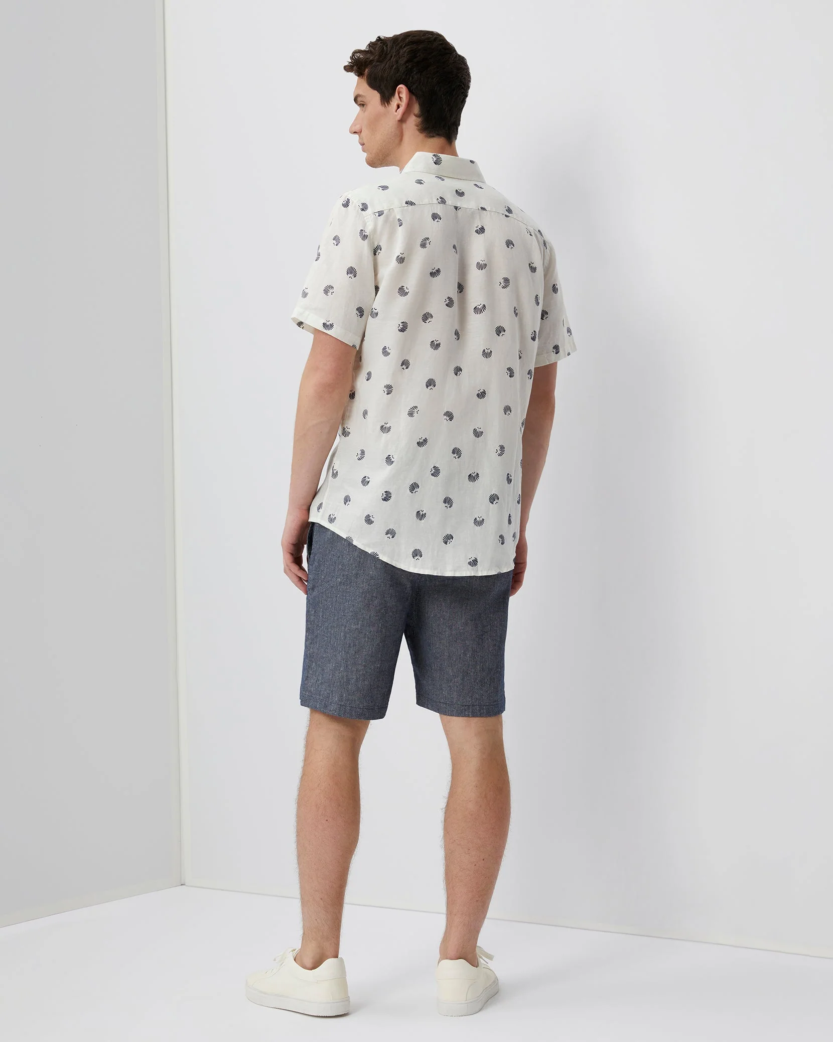 Mens | Stretch Canvas Traveler Short | Deep Navy - Image 5