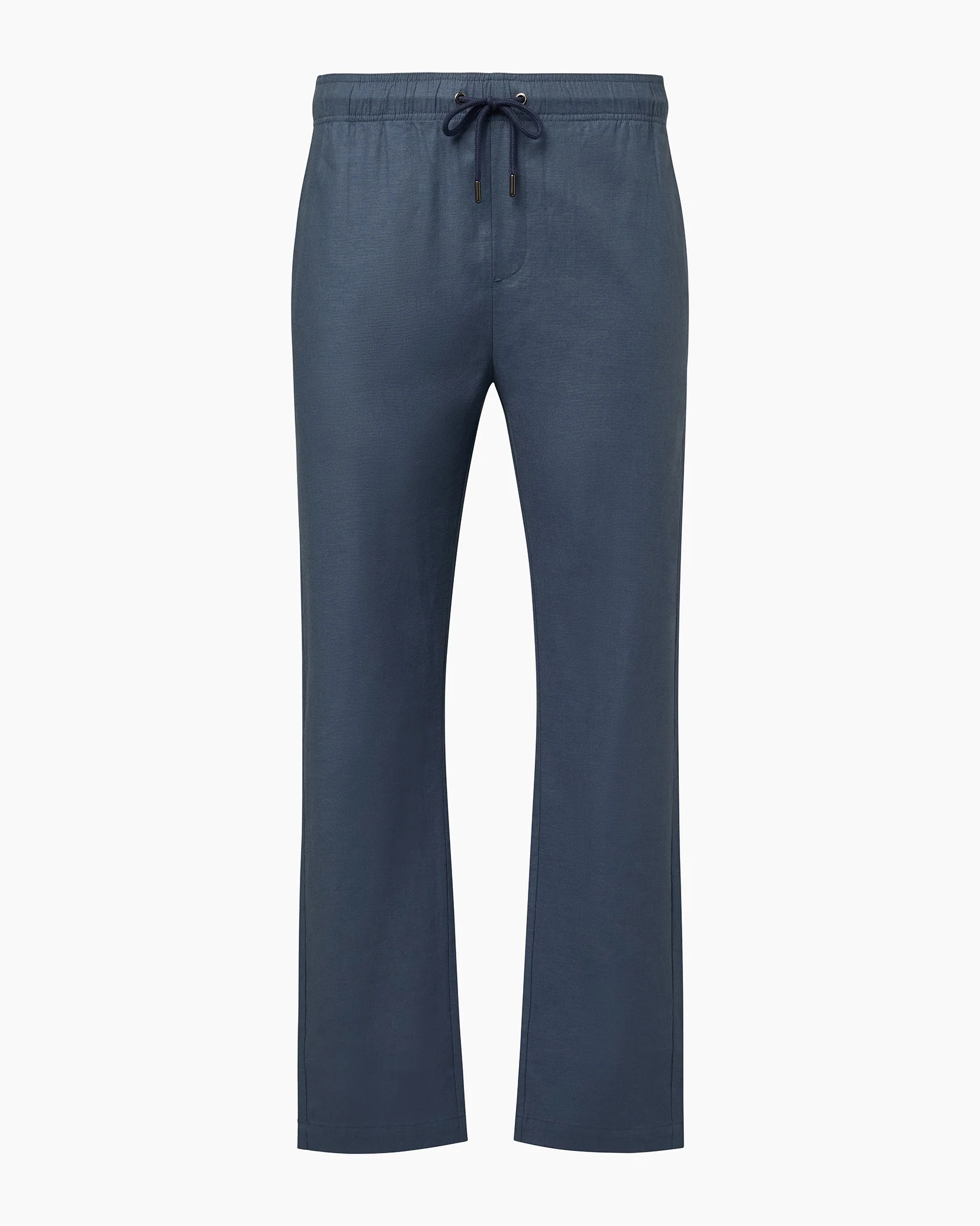 Mens | Stretch Linen Pull-on Pant | Vintage Indigo