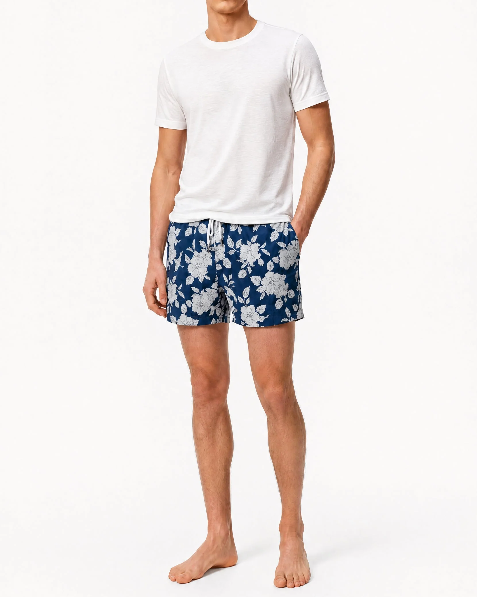 Mens | Stretch Volley 5" Swim Short | Sky - Image 3