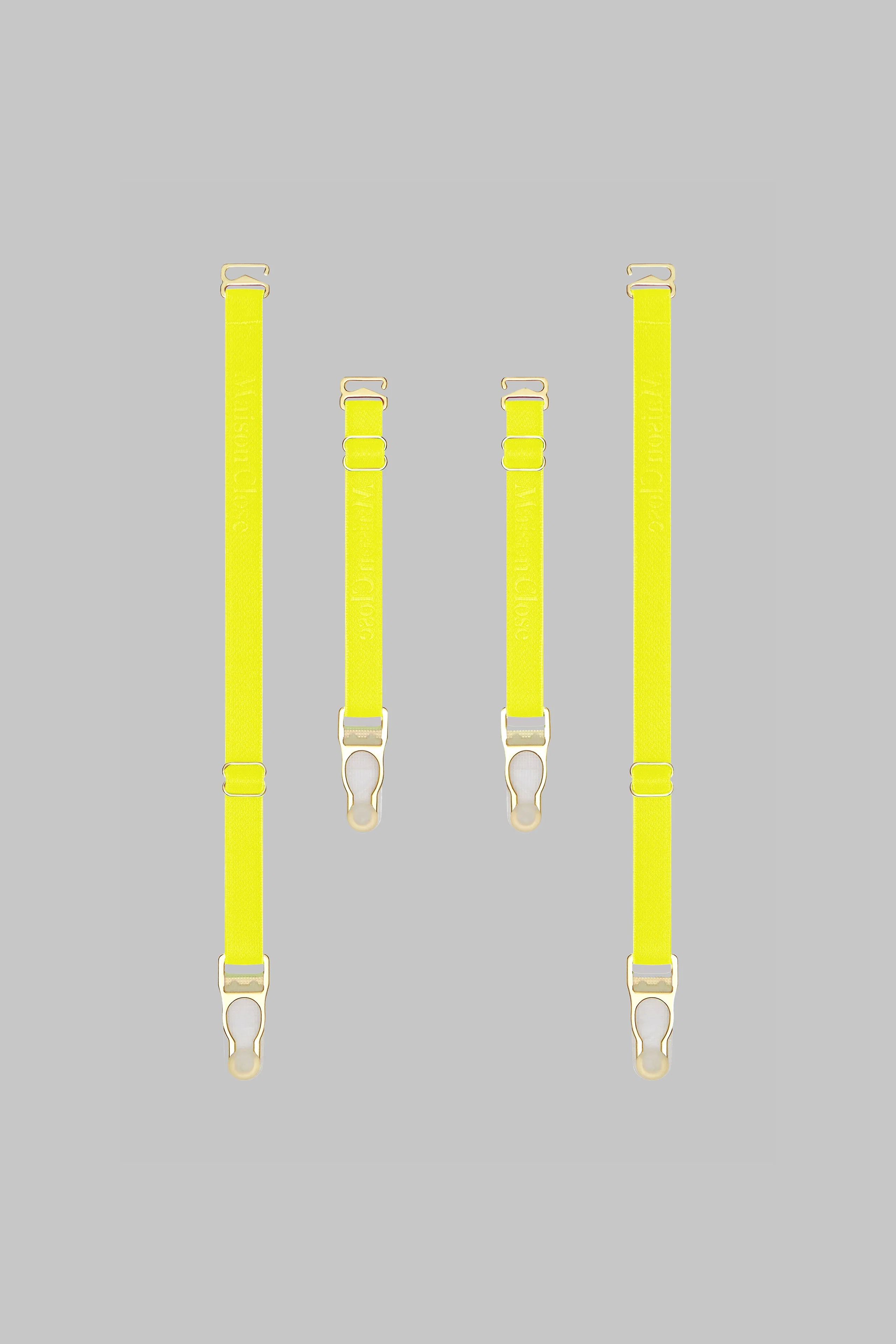 Suspenders straps - Signature | Yellow